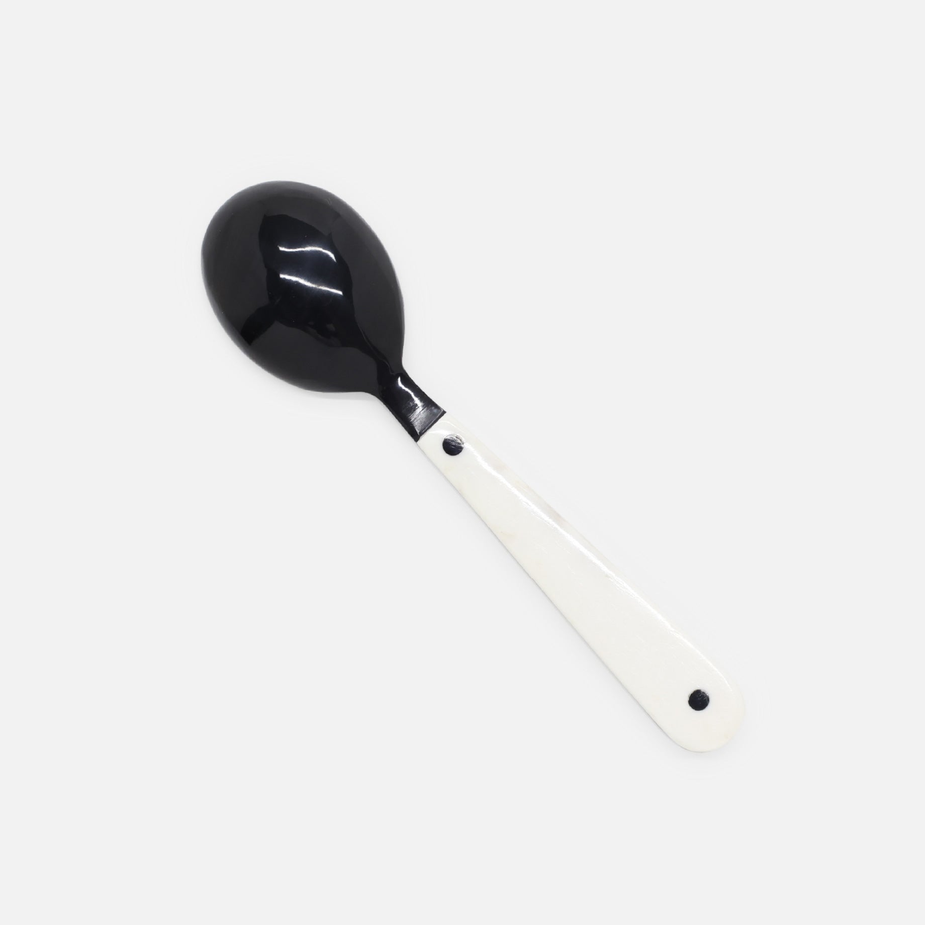 SARAH PETHERICK : CHUNKY TEASPOON（BLACK / WHITE）