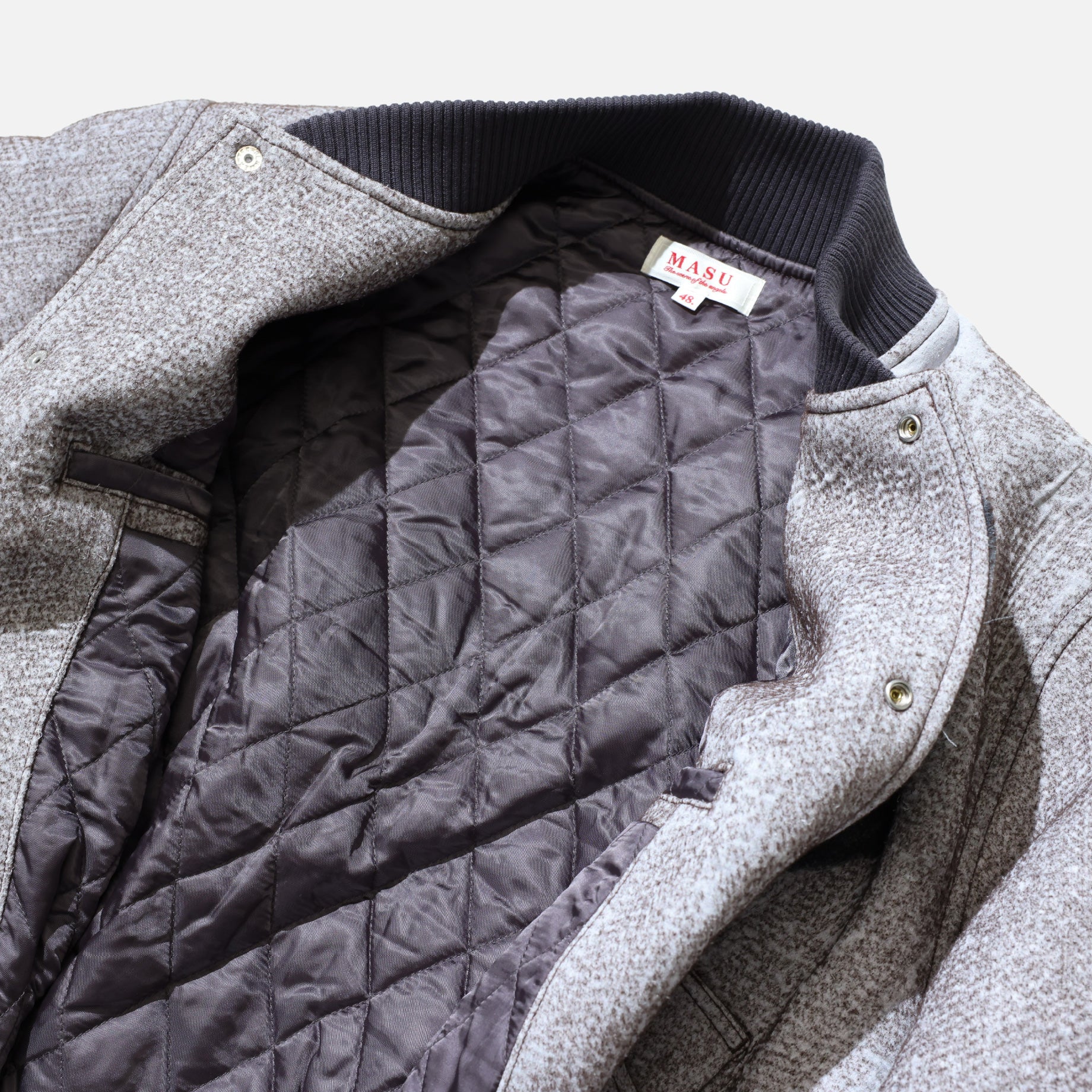 ANGEL BOMBER JACKET （GRAY） – UNEVEN HUB STORE｜想像を超える、人