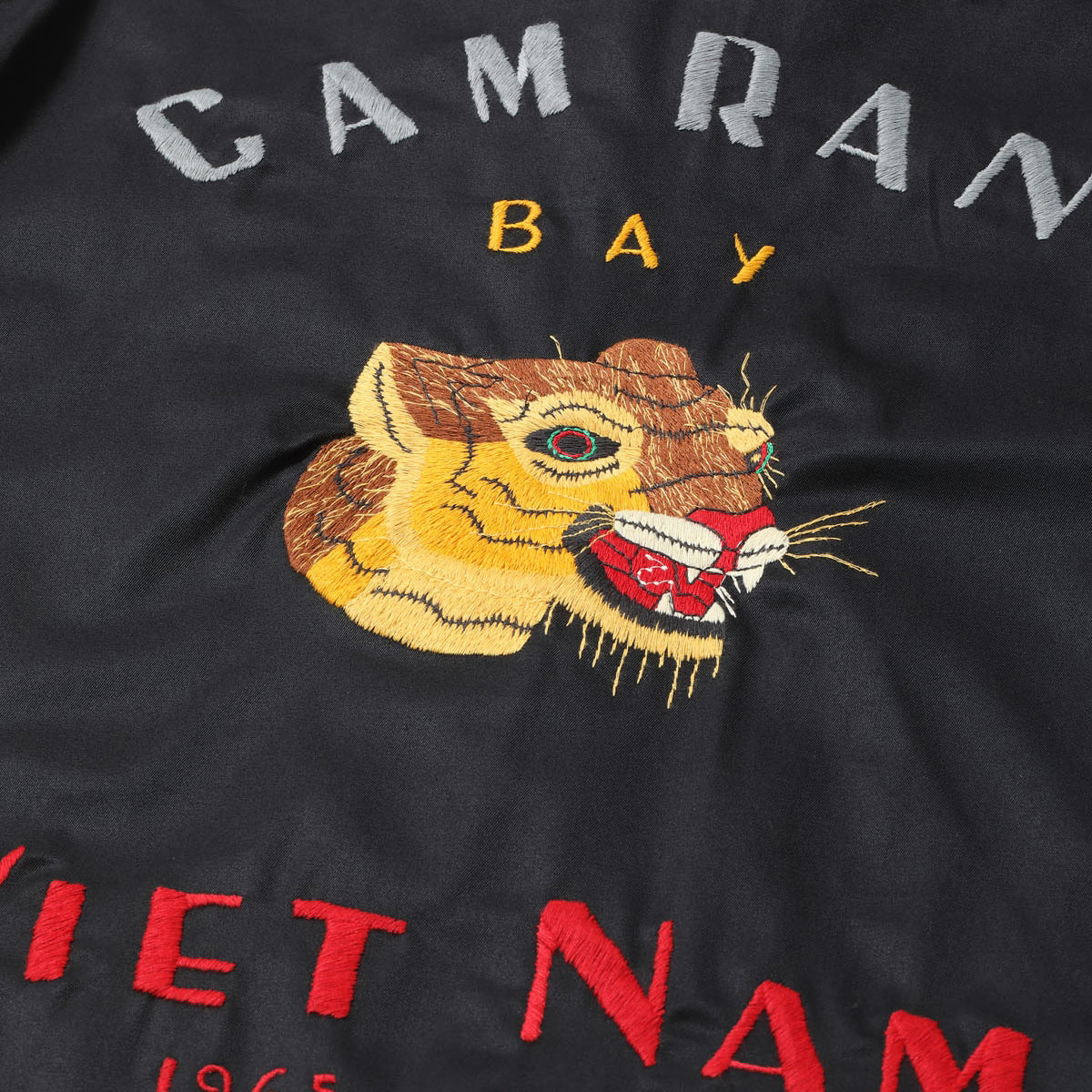 MID 1960S STYLE COTTON VIETNAM JACKET “VIETNAM PANTHER” （BLACK）