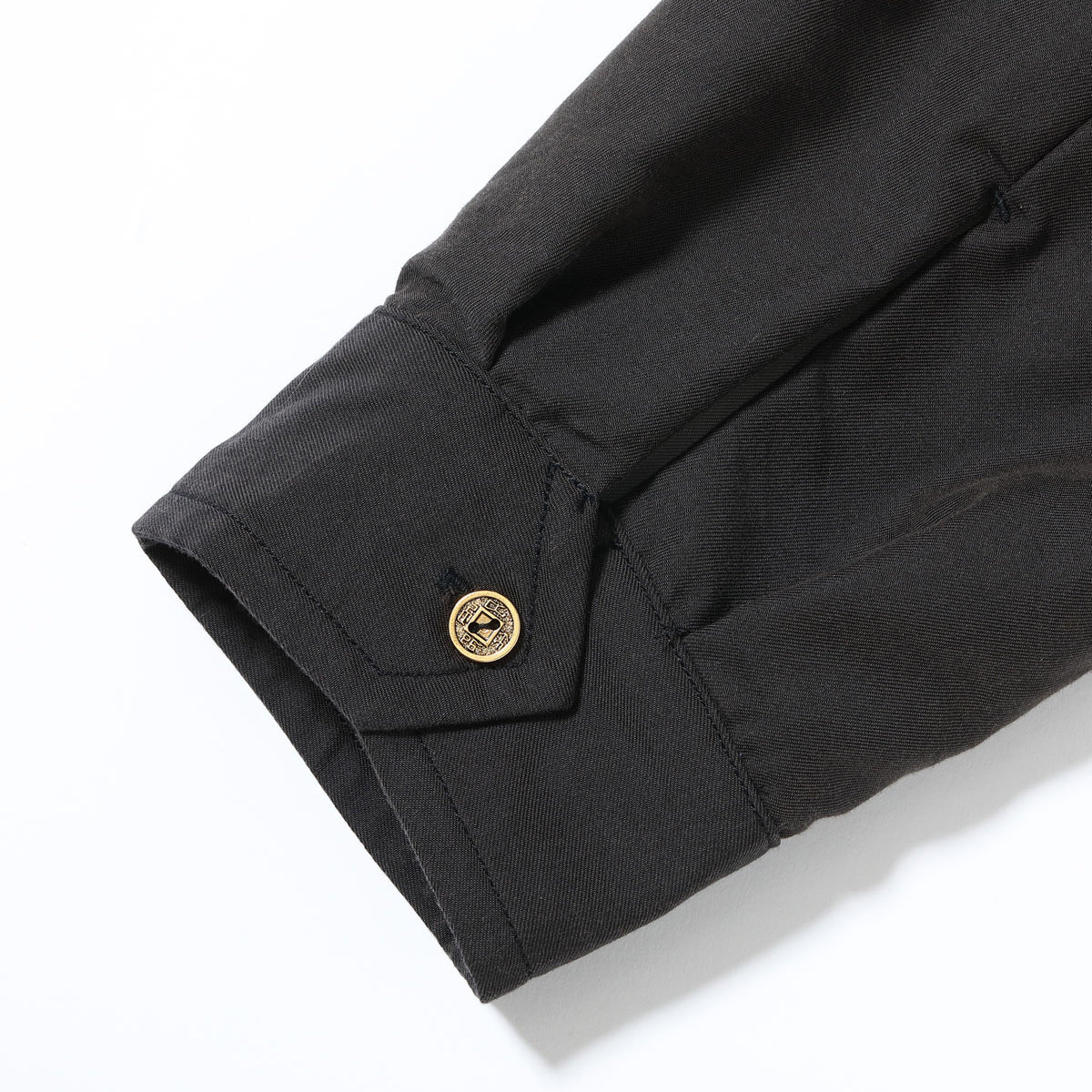 Late 1960s Style Cotton Rayon Vietnam Jacket “SKULL” AGING MODEL　（BLACK）