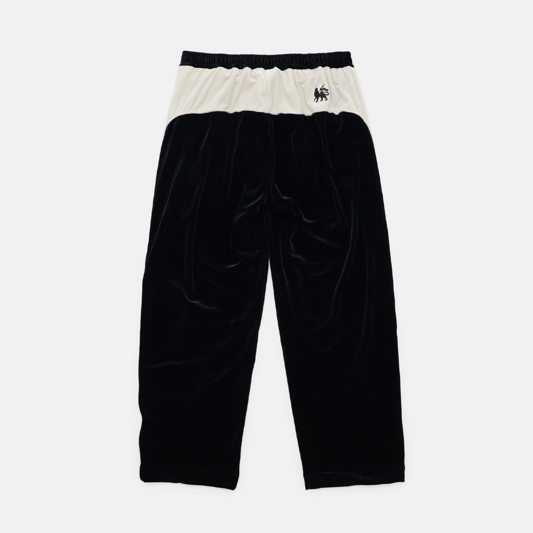 VELOUR TRACK PANTS（BLACK）