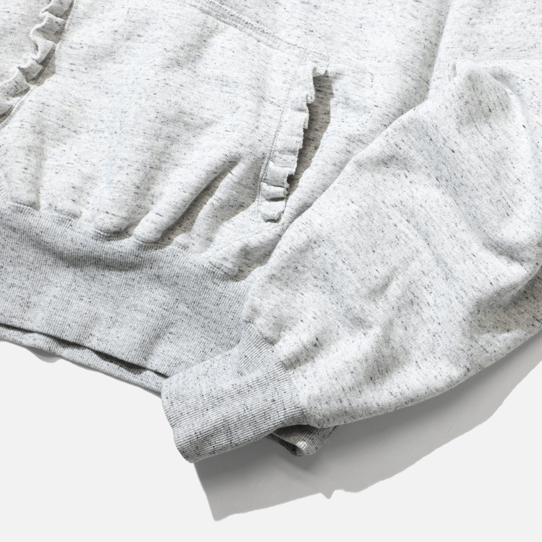 PLEATS HOODIE （GRAY）