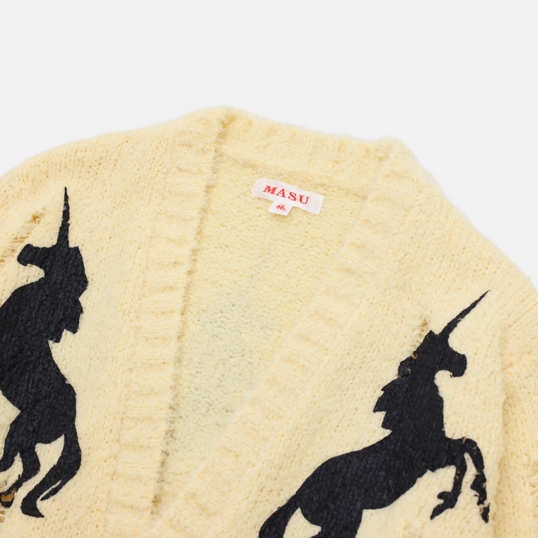 UNICORN GRUNGE CARDIGAN（YELLOW）