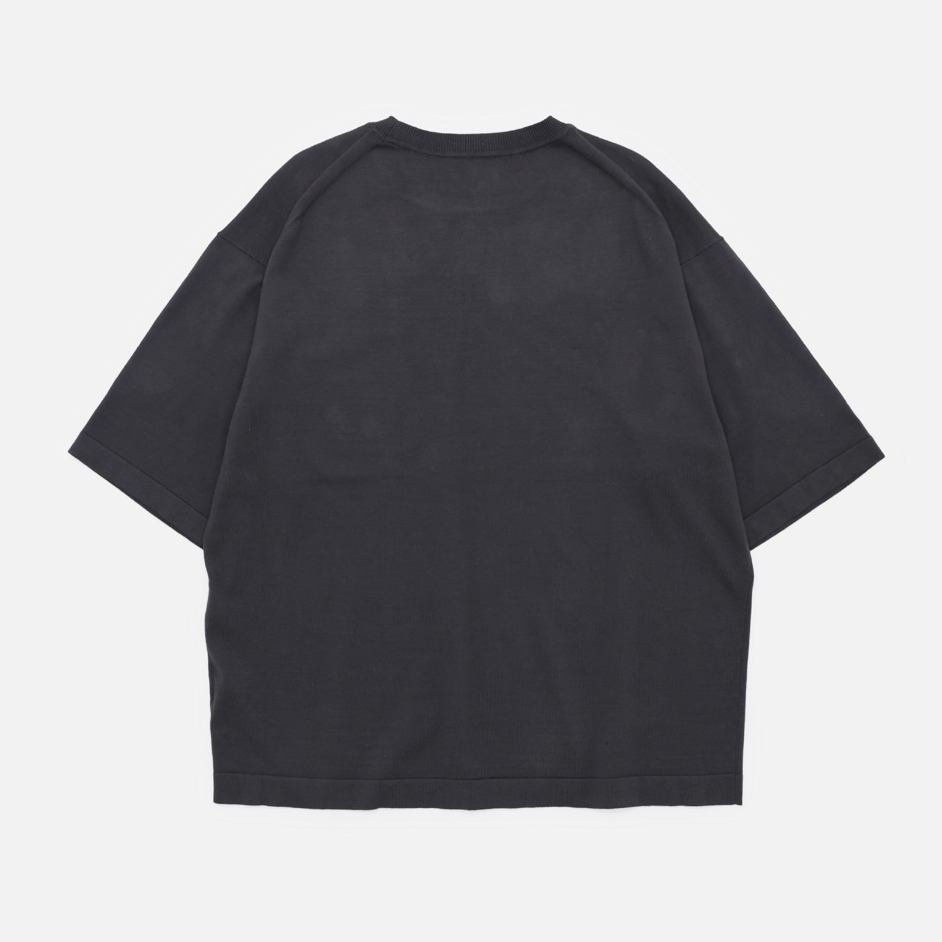 SUVIN COTTON S/S（CHARCOAL）
