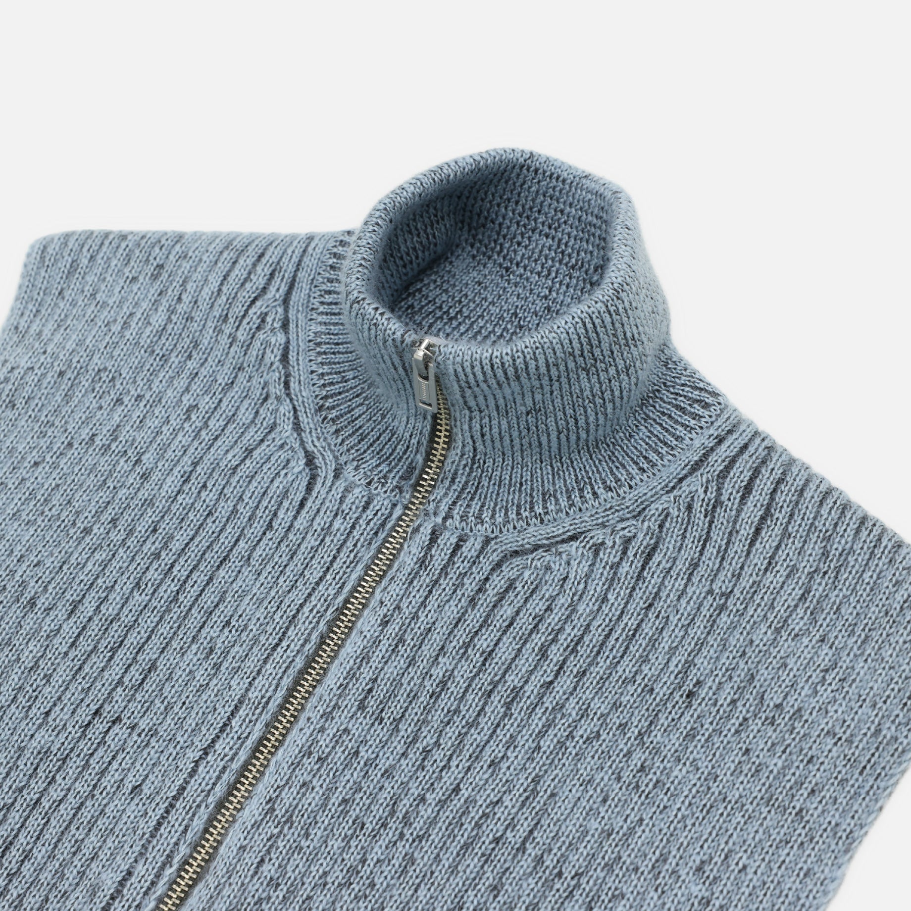 DRIVERS KNIT VEST（BLUE&BROWN） – UNEVEN HUB STORE｜想像を超える