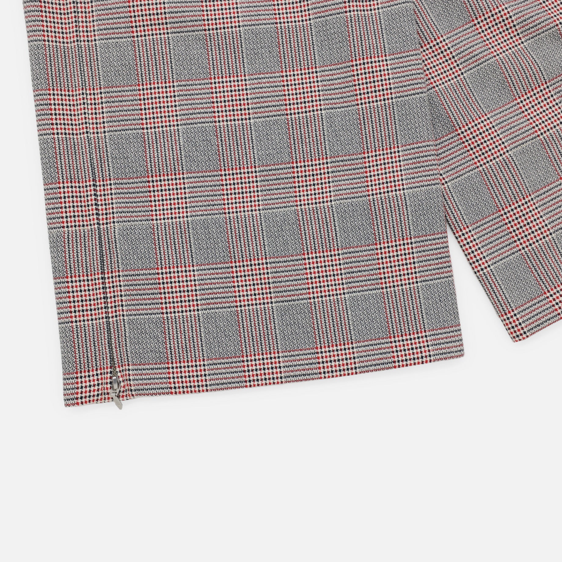 GLEN PLAID WIDE CHAPS（RED）