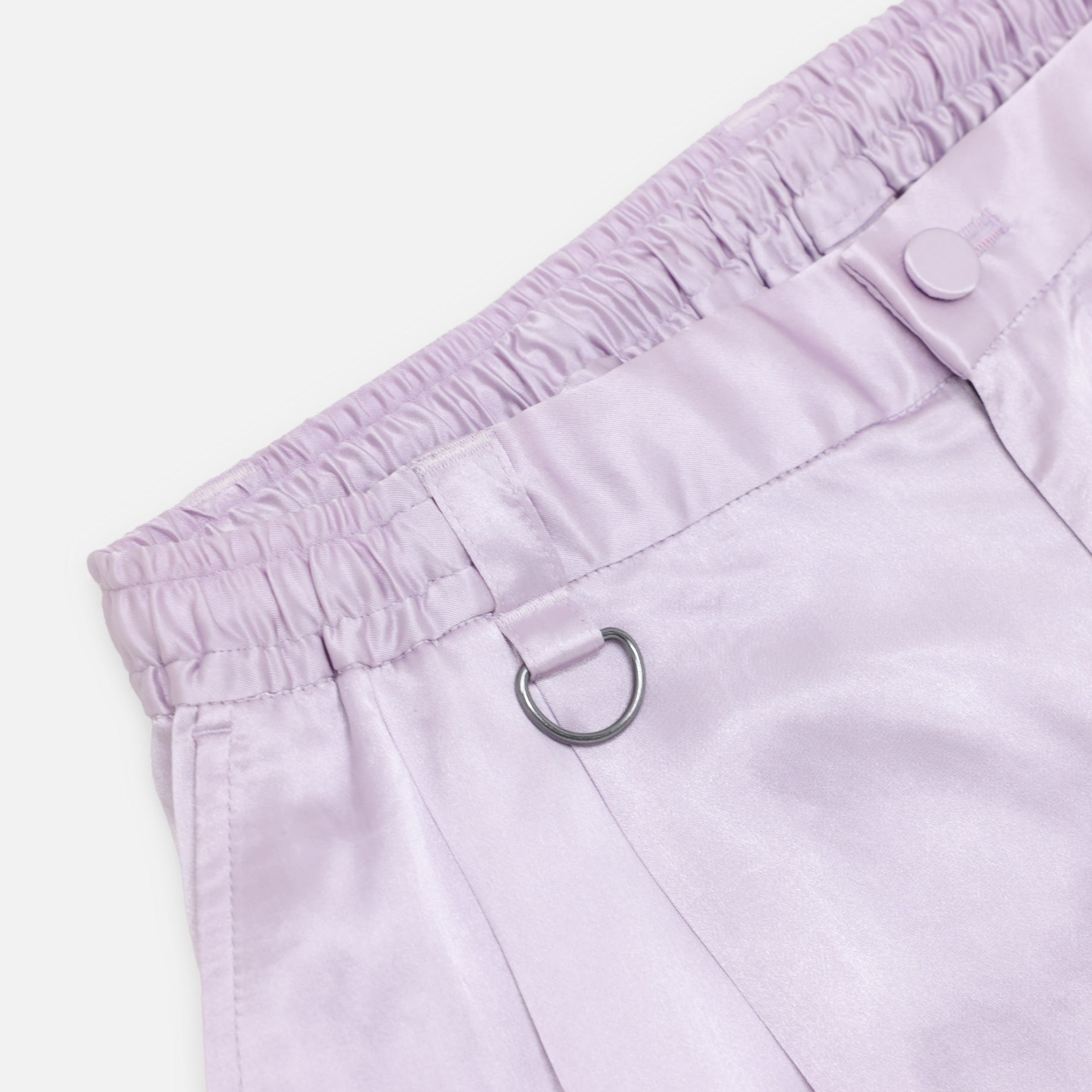 WATERING SATIN MILITARY EASY PANTS （MIST PINK）