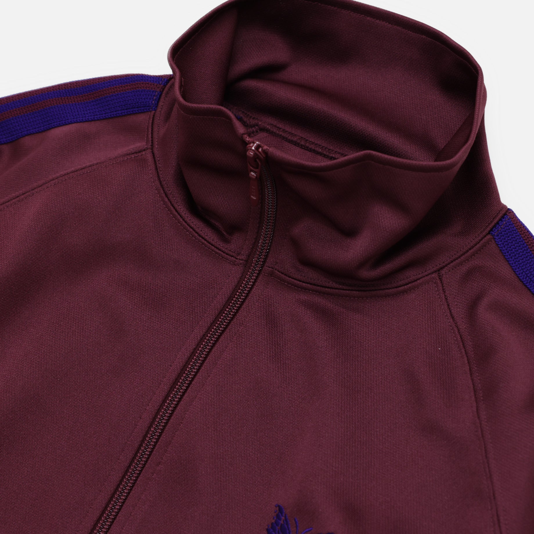 TRACK JACKET - POLY SMOOTH（WINE） – UNEVEN HUB STORE｜想像を