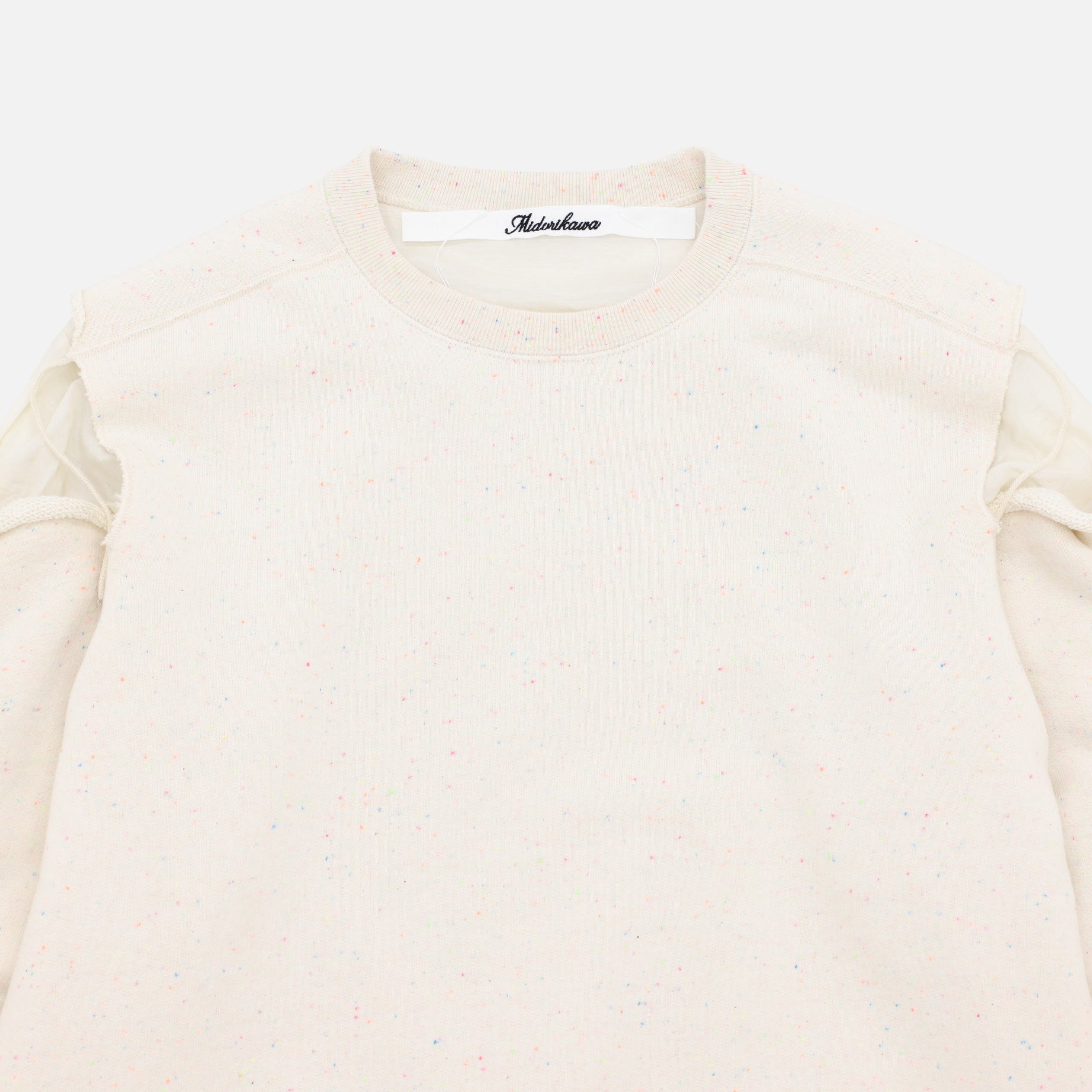 CREW NECK NEP SWEAT SHIRTS（IVORY NEP）