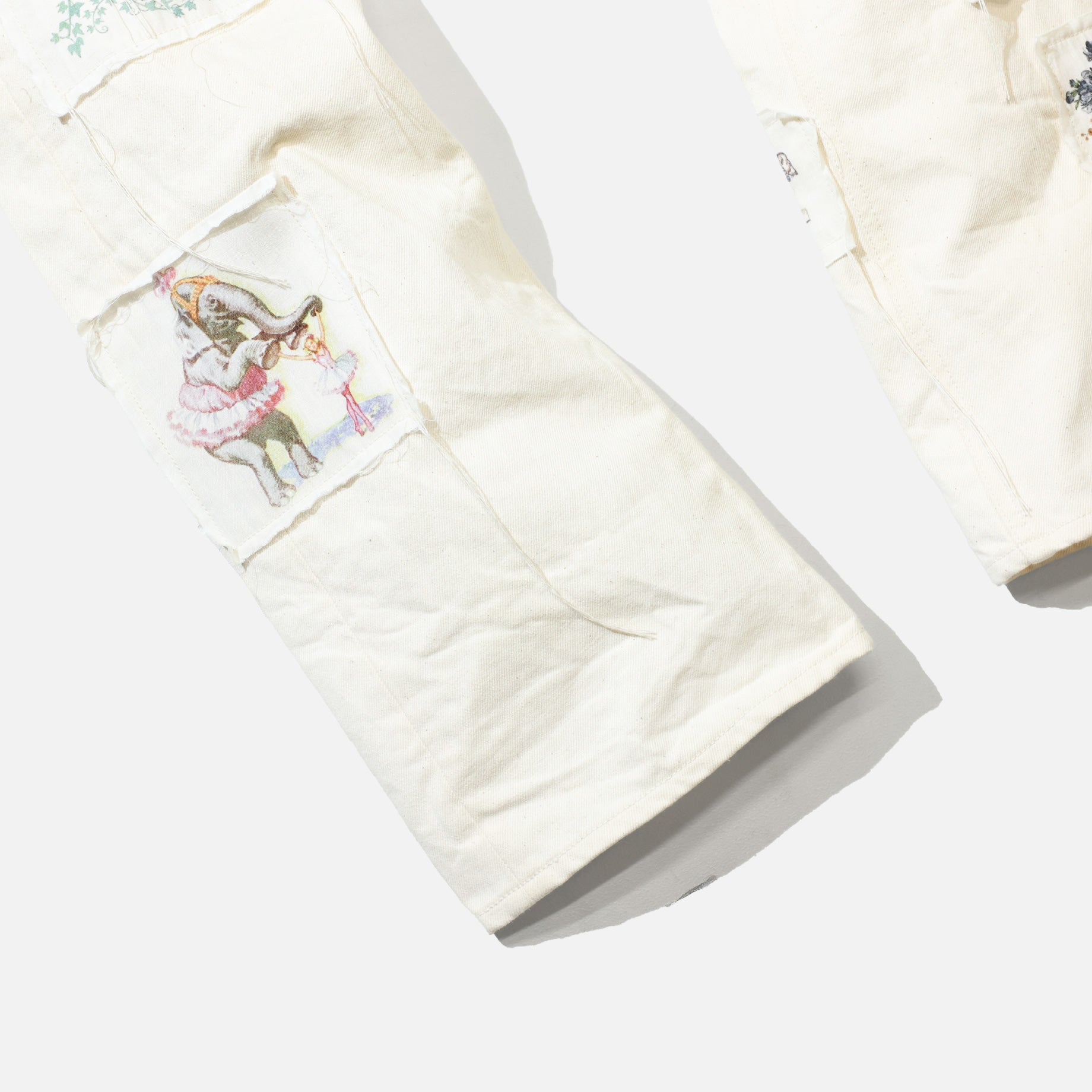DENIM PANTS （IVORY）