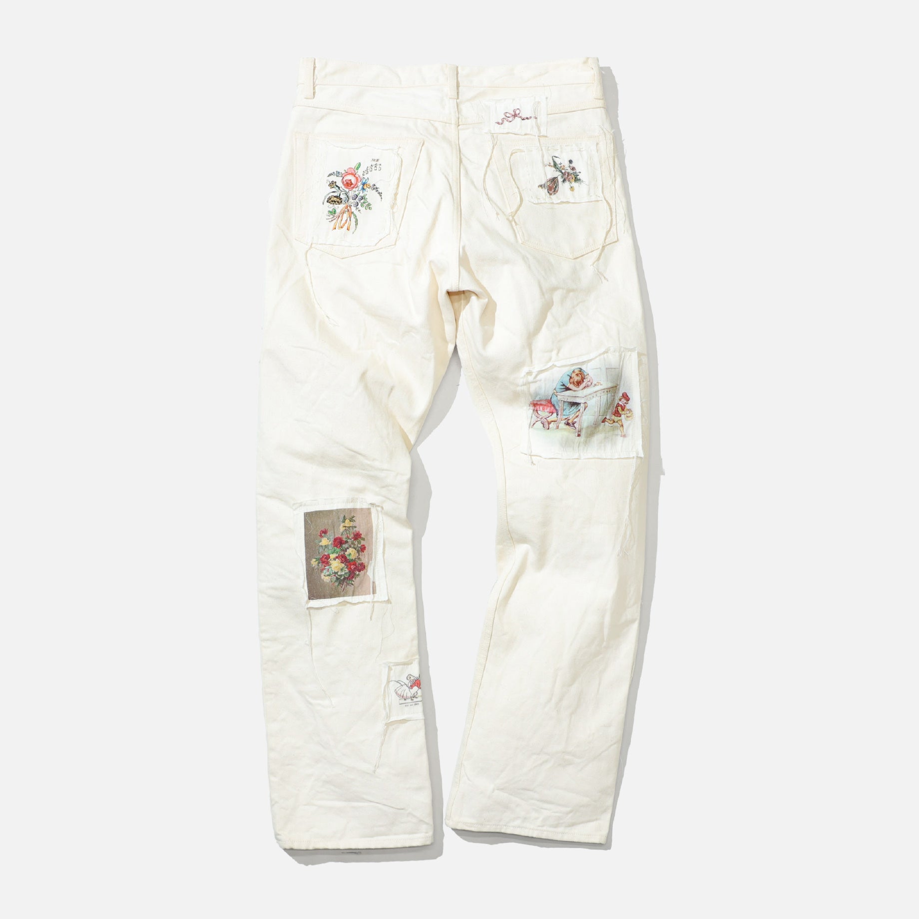 DENIM PANTS （IVORY）