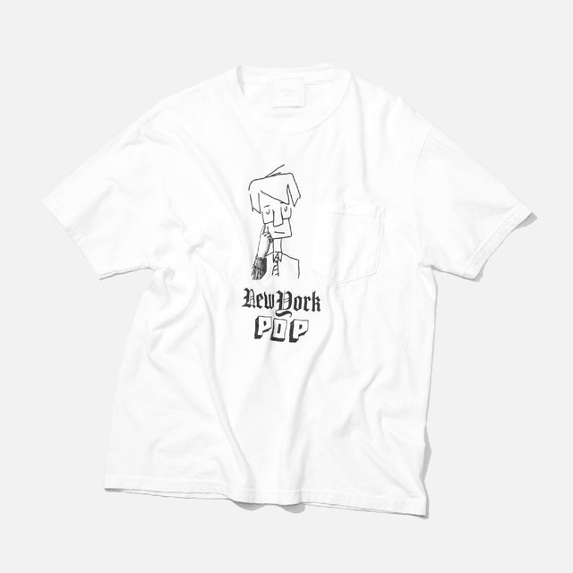 VILLAGE #01 SS TEE （WHITE）