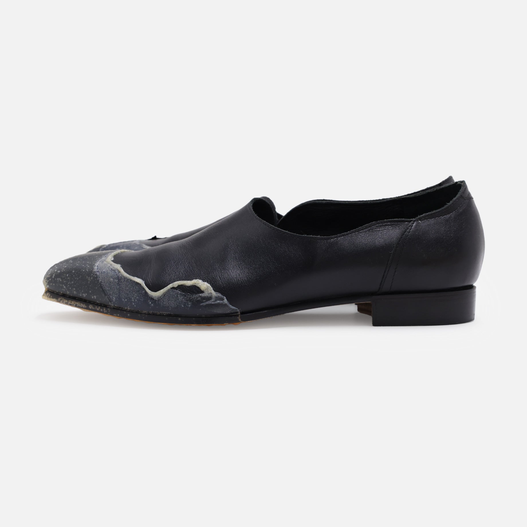 CEMENT LEATHER SLIPON （B）