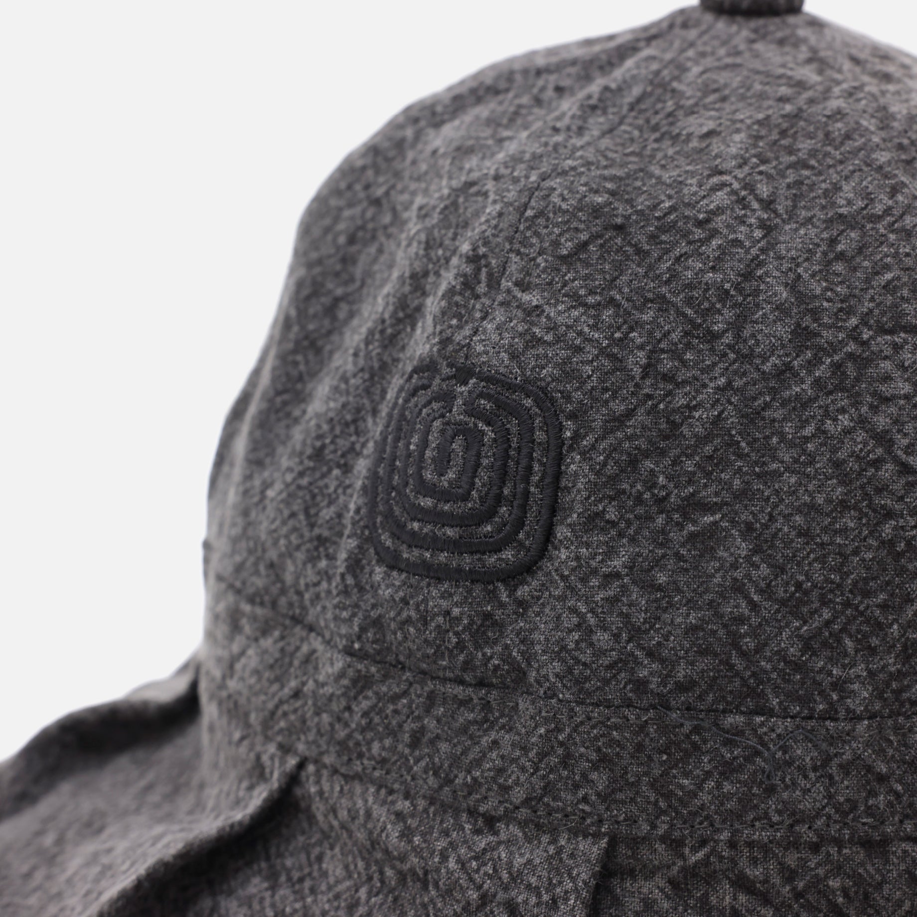 TUCK BRIM HAT（BLACK）