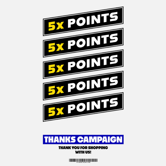 POINT X5 THANKS CAMPAIGN