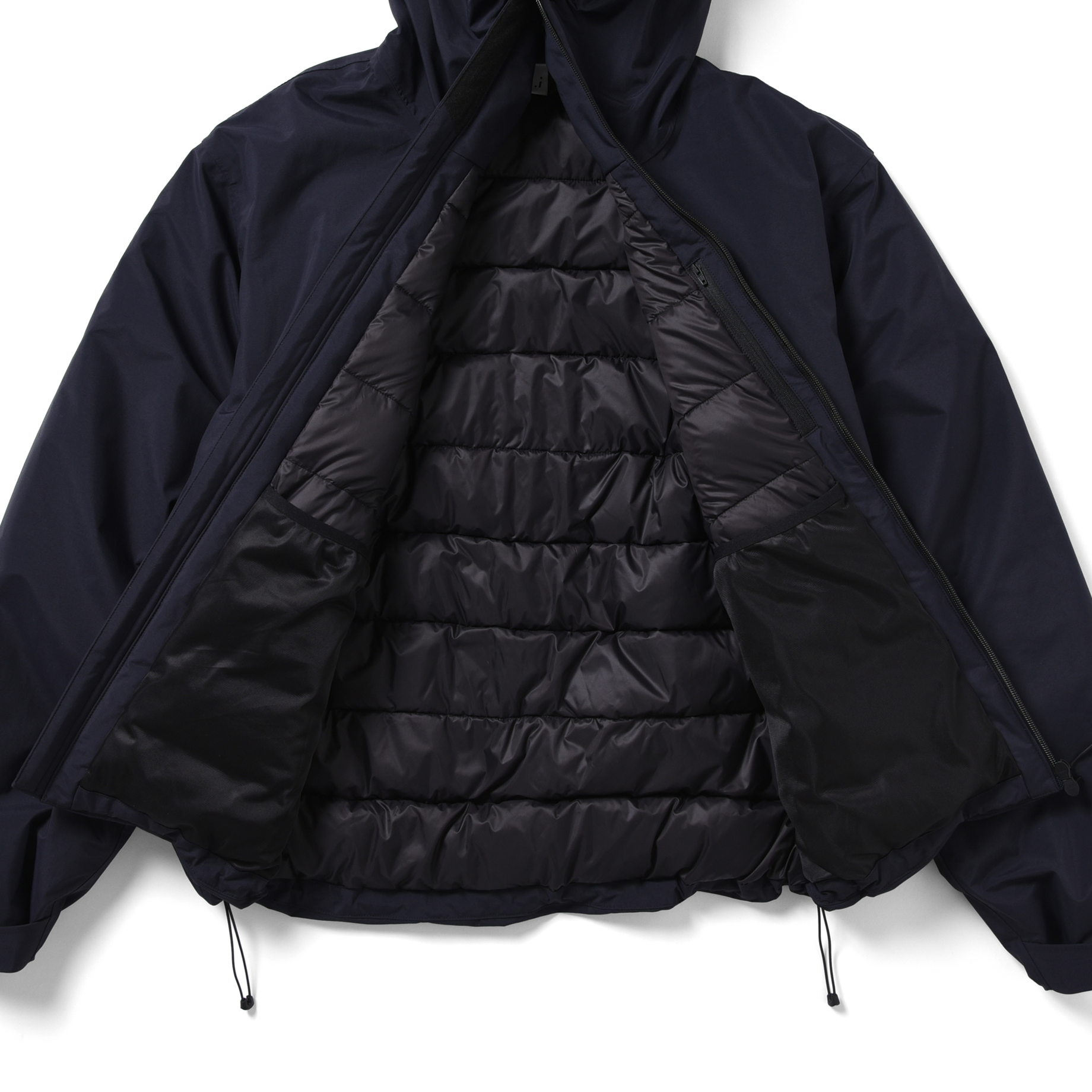 3LYR DOWN HOODIE（NAVY）