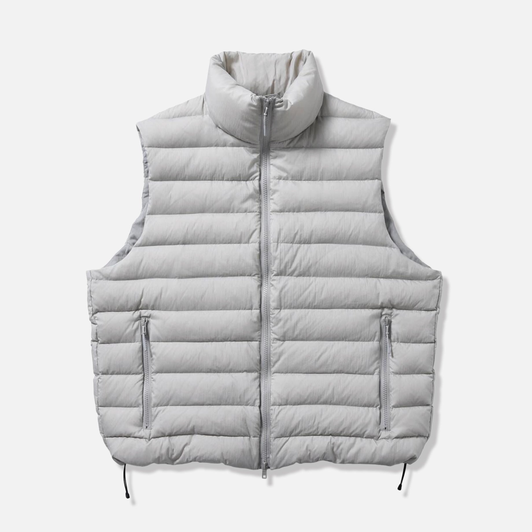 MIDDLE DOWN VEST（LT.GRAY）