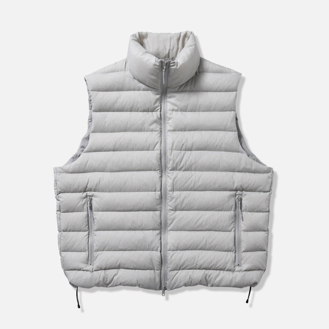 MIDDLE DOWN VEST（LT.GRAY）