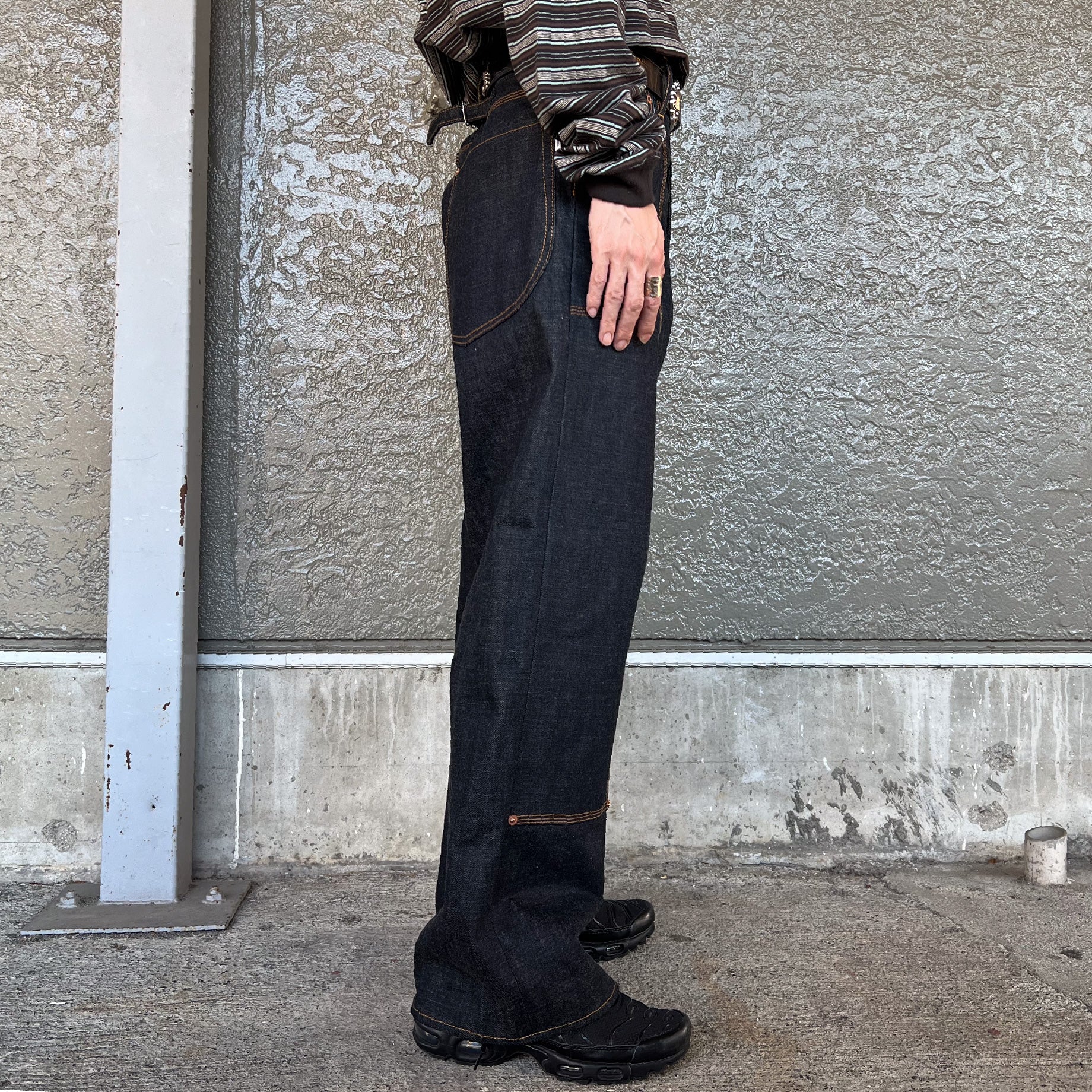 CLASSIC DOUBLE KNEE DENIM PANTS（RIGID INDIGO）