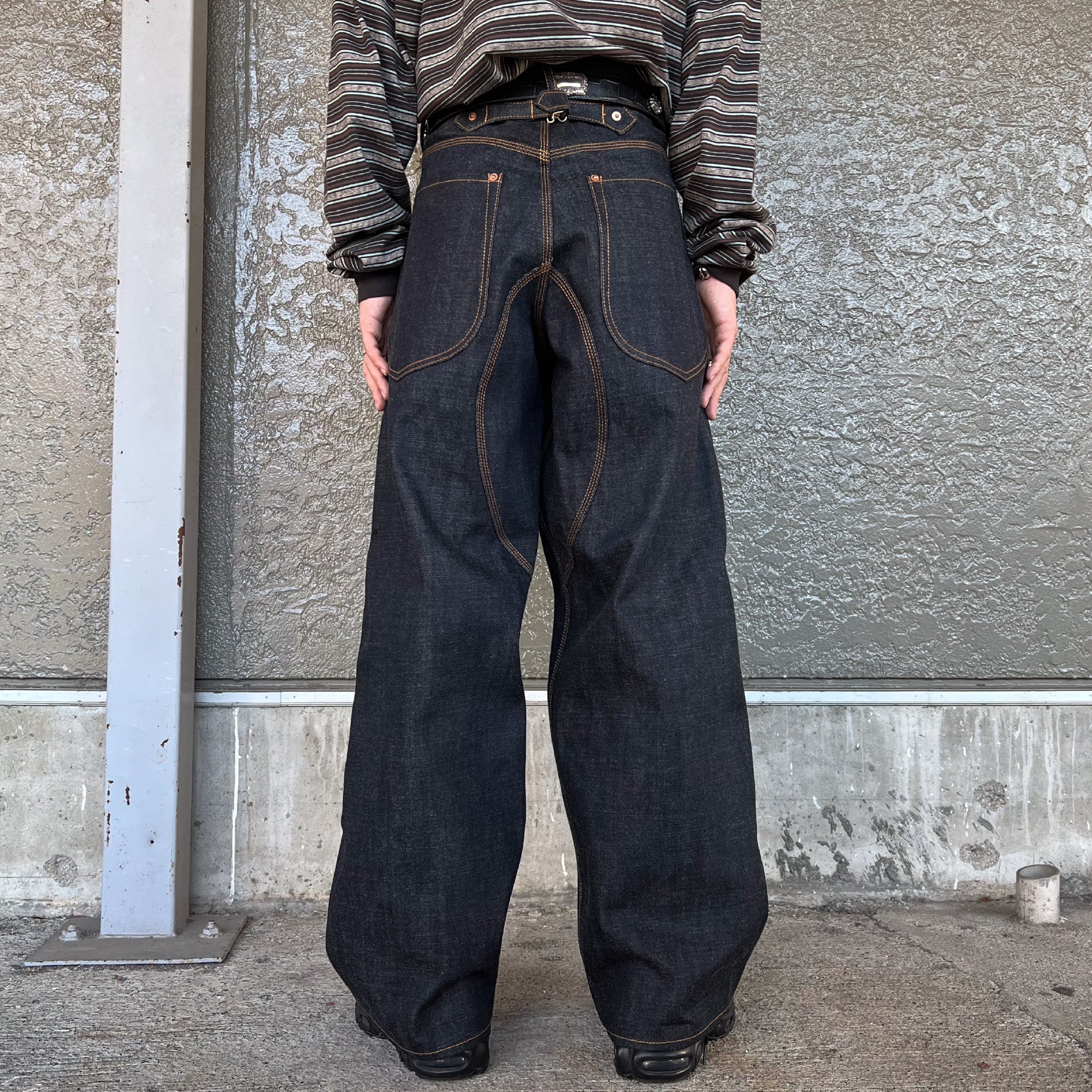 CLASSIC DOUBLE KNEE DENIM PANTS（RIGID INDIGO）