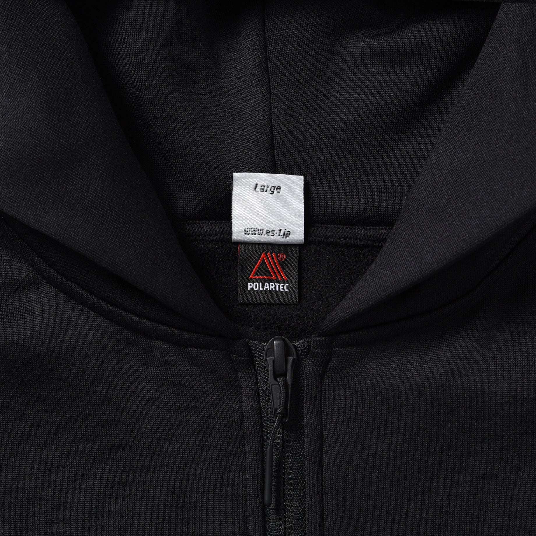 POWER STRETCH HOODIE（BLACK）