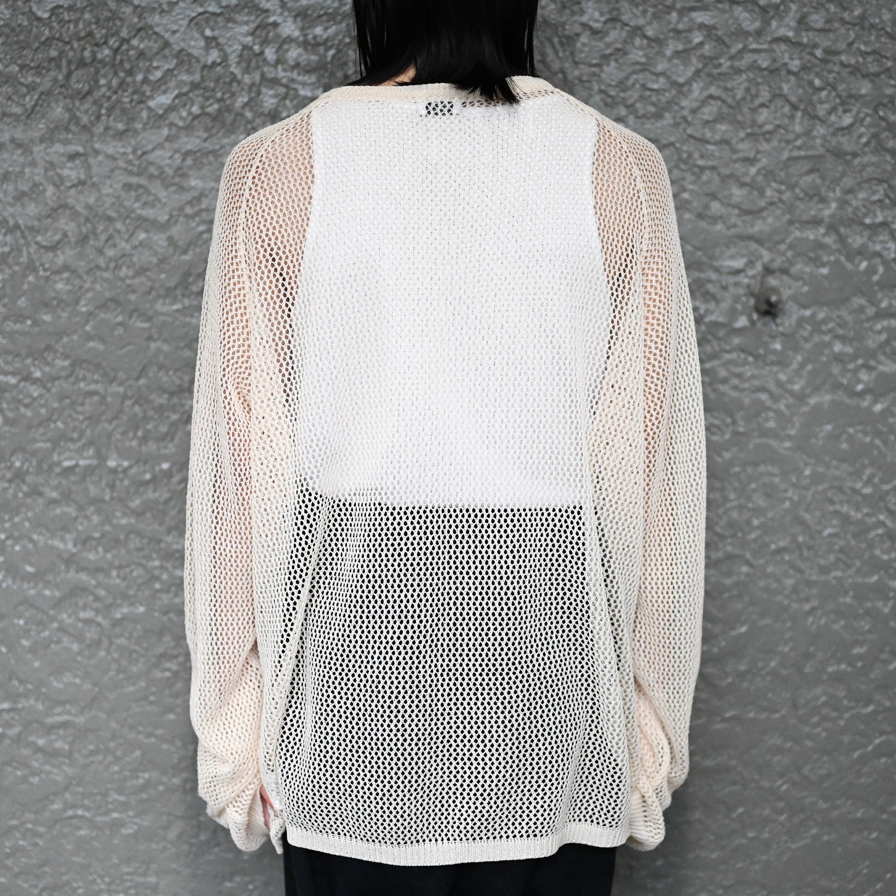 CREW NECK KNIT（NATURAL）