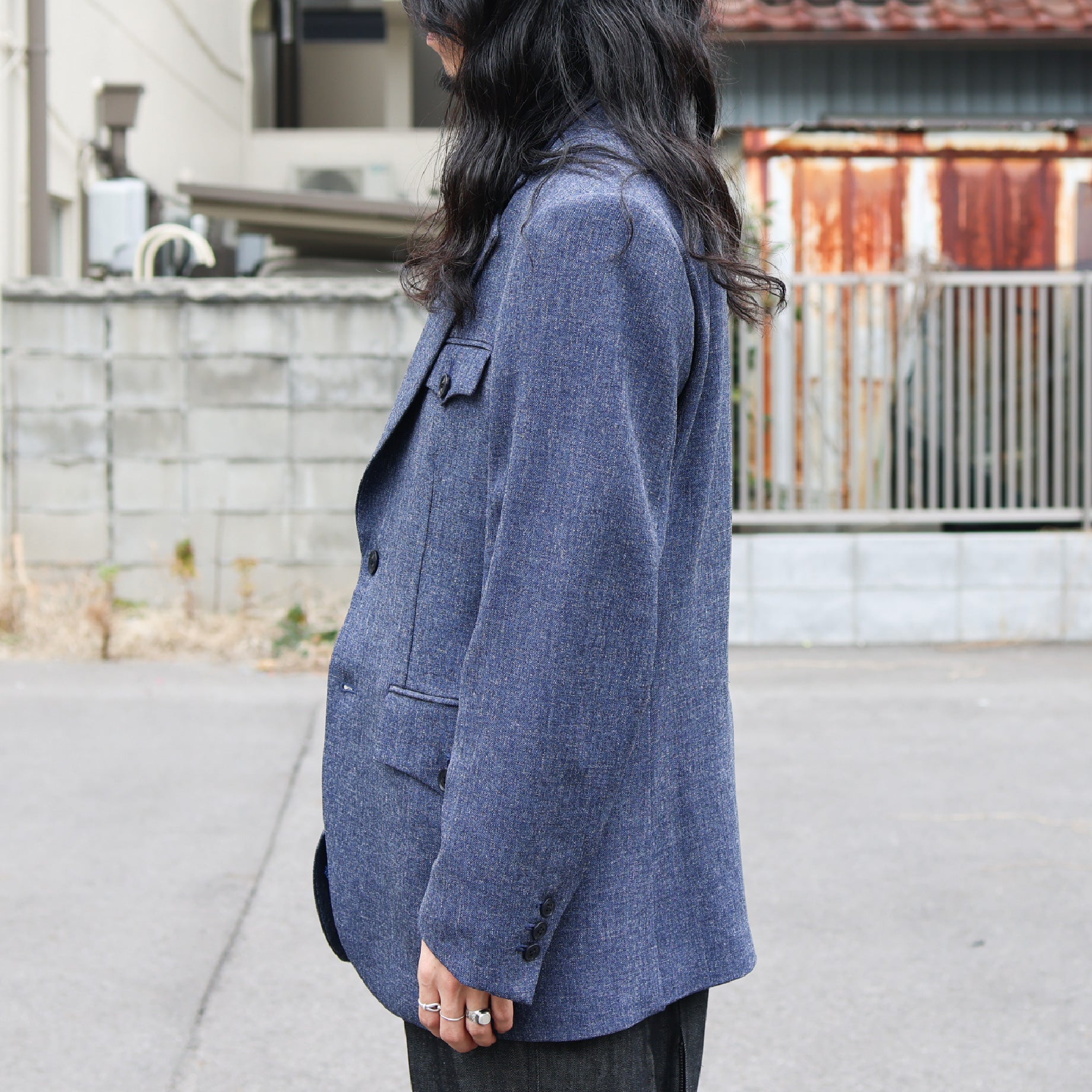 2B JACKET - STRETCH TWILL（NAVY）