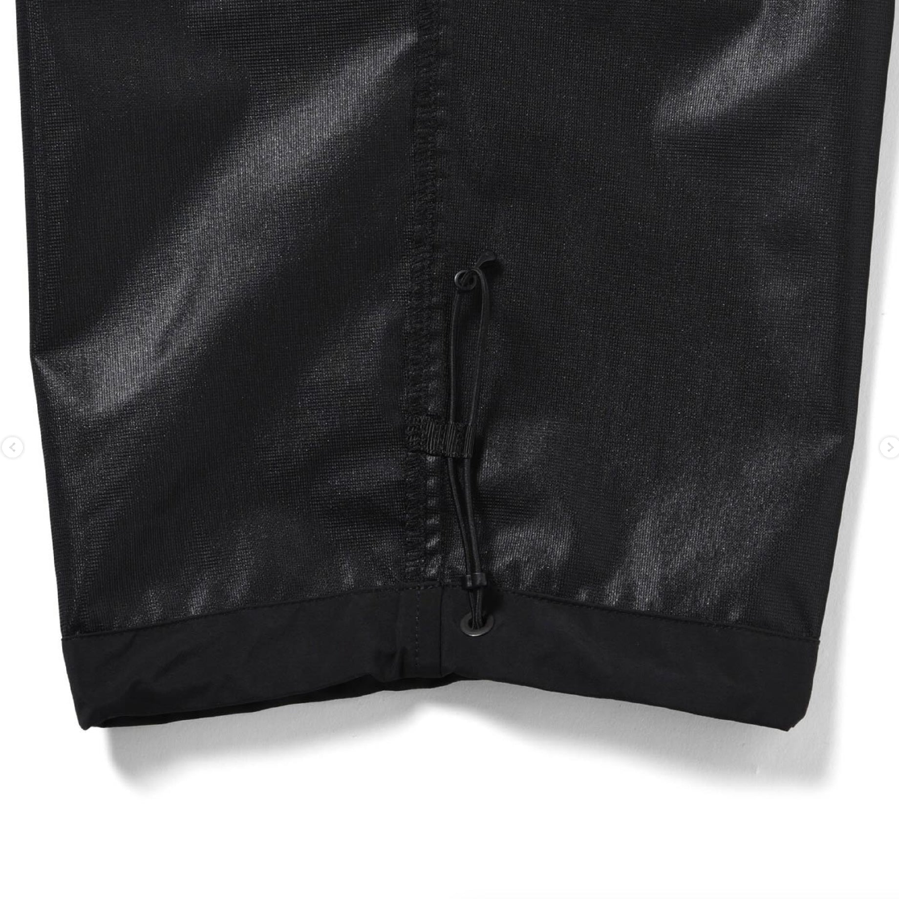 NYLON PANTS（BLACK）