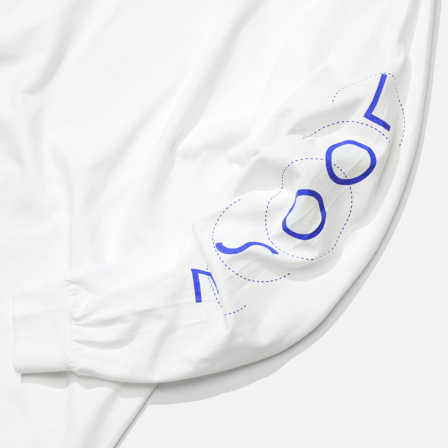 YOSHIROTTEN - 'LOOSEING RGB' L/S TEE（WHITE）