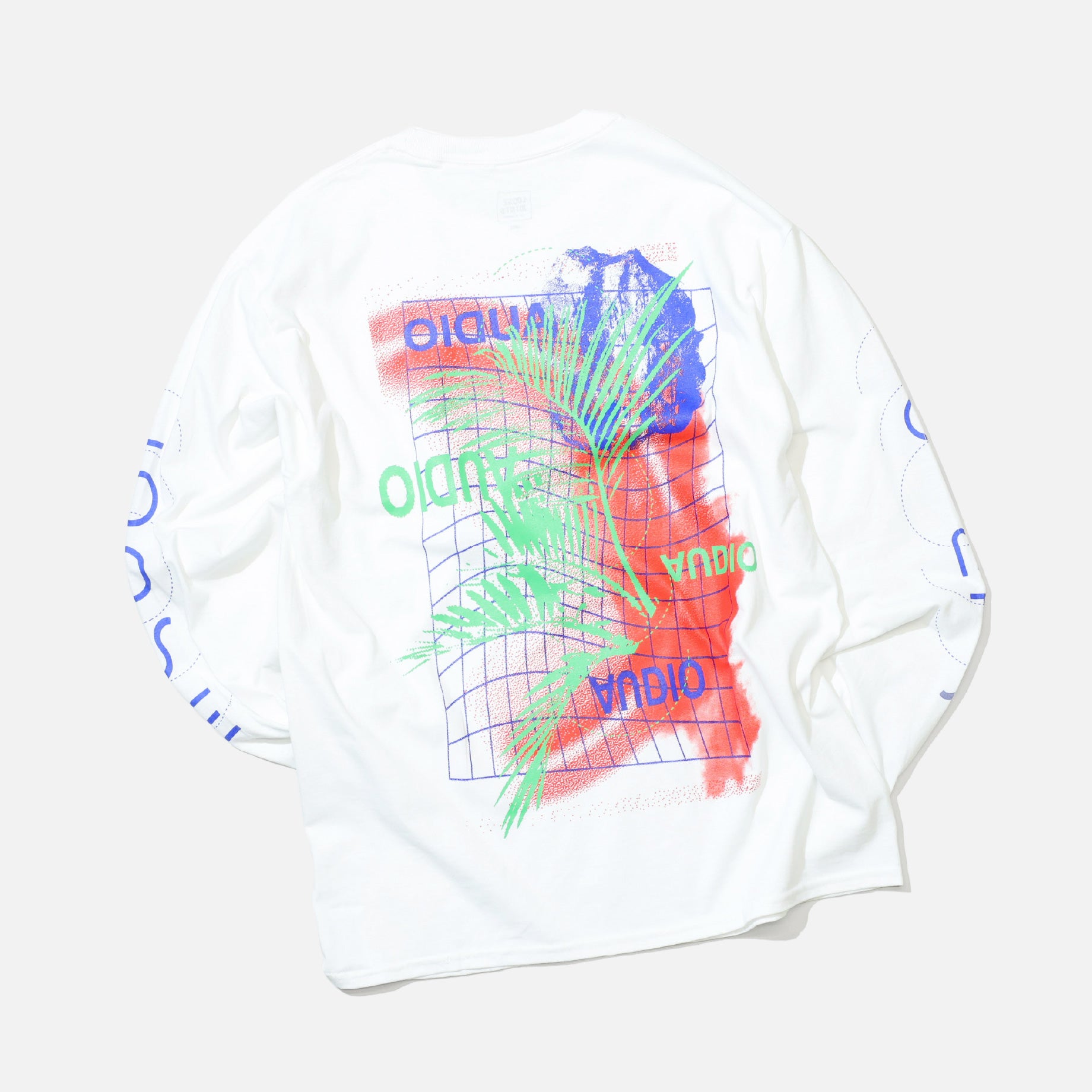 YOSHIROTTEN - 'LOOSEING RGB' L/S TEE（WHITE）