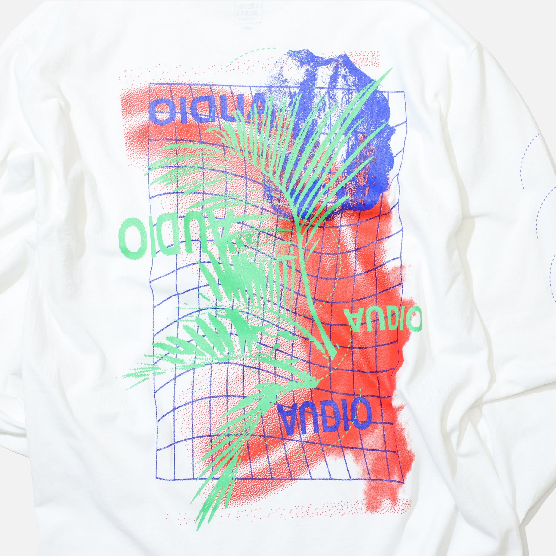 YOSHIROTTEN - 'LOOSEING RGB' L/S TEE（WHITE）