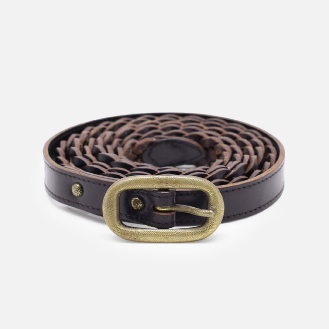 LACE-UP BELT（GOLD）