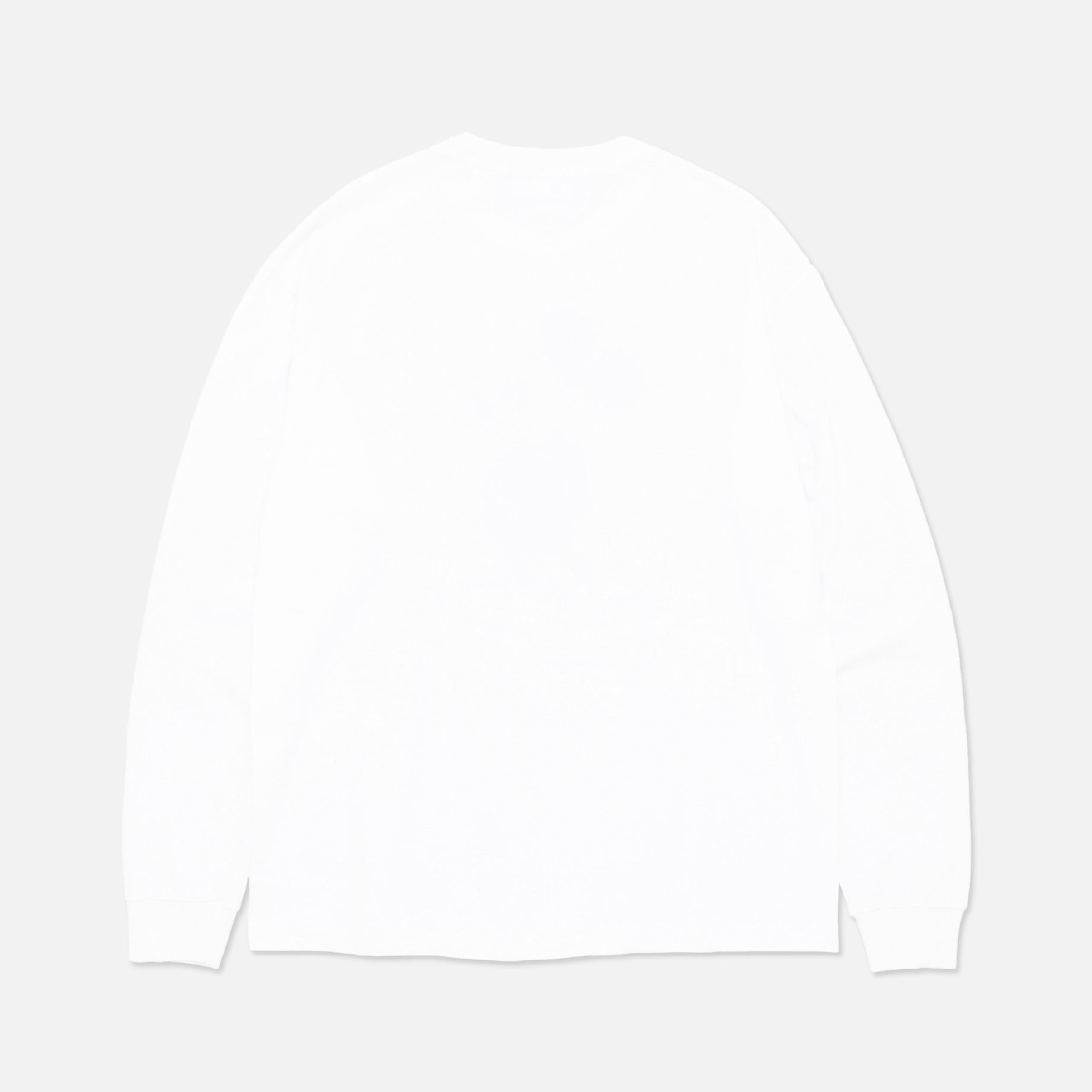 MICKEY PRINT LONG SLEEVE TEE（WHITE）