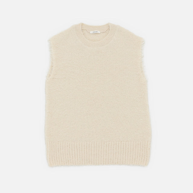 FUR VEST（WHITE）