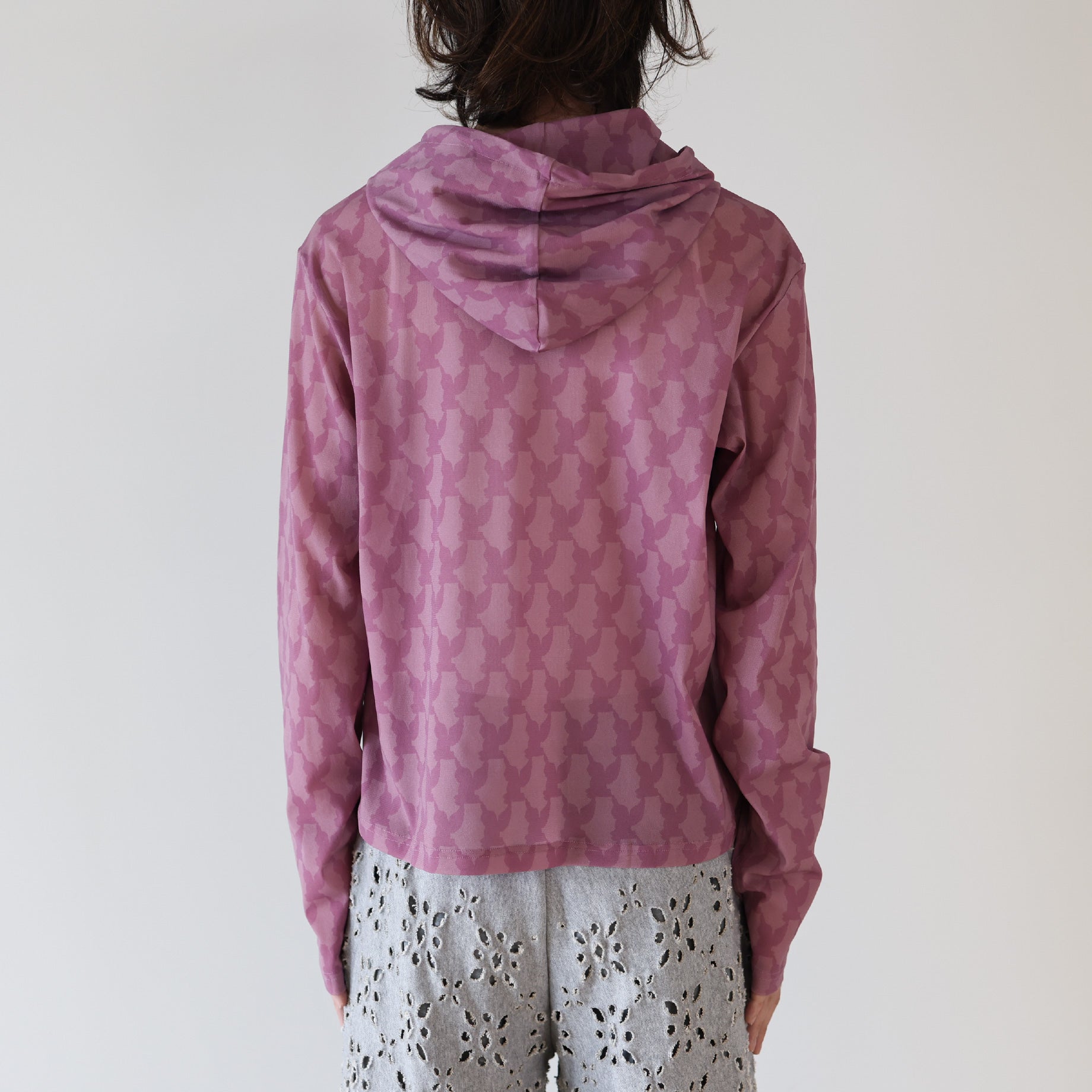 ANGEL MESH HOODIE（PINK）