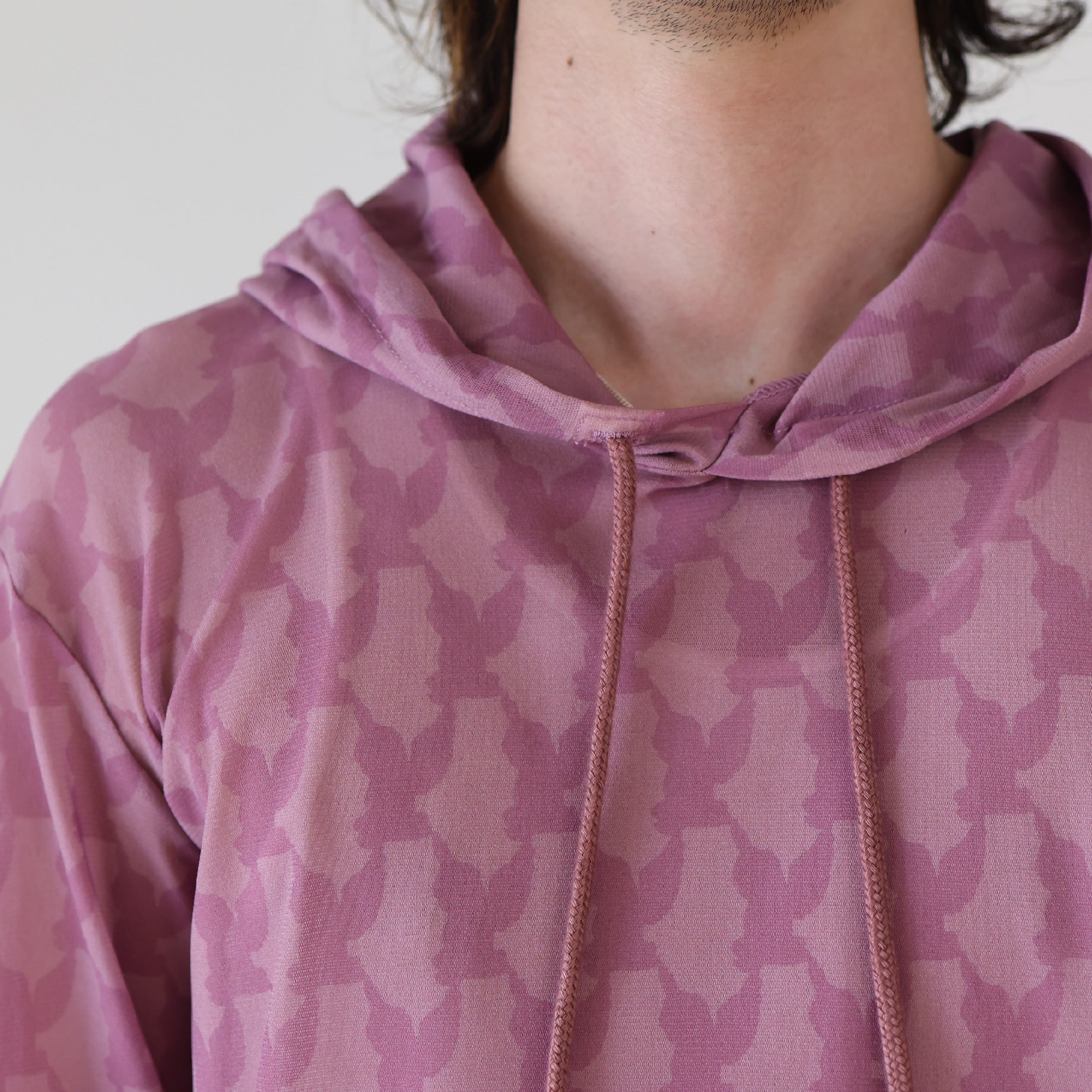 ANGEL MESH HOODIE（PINK）