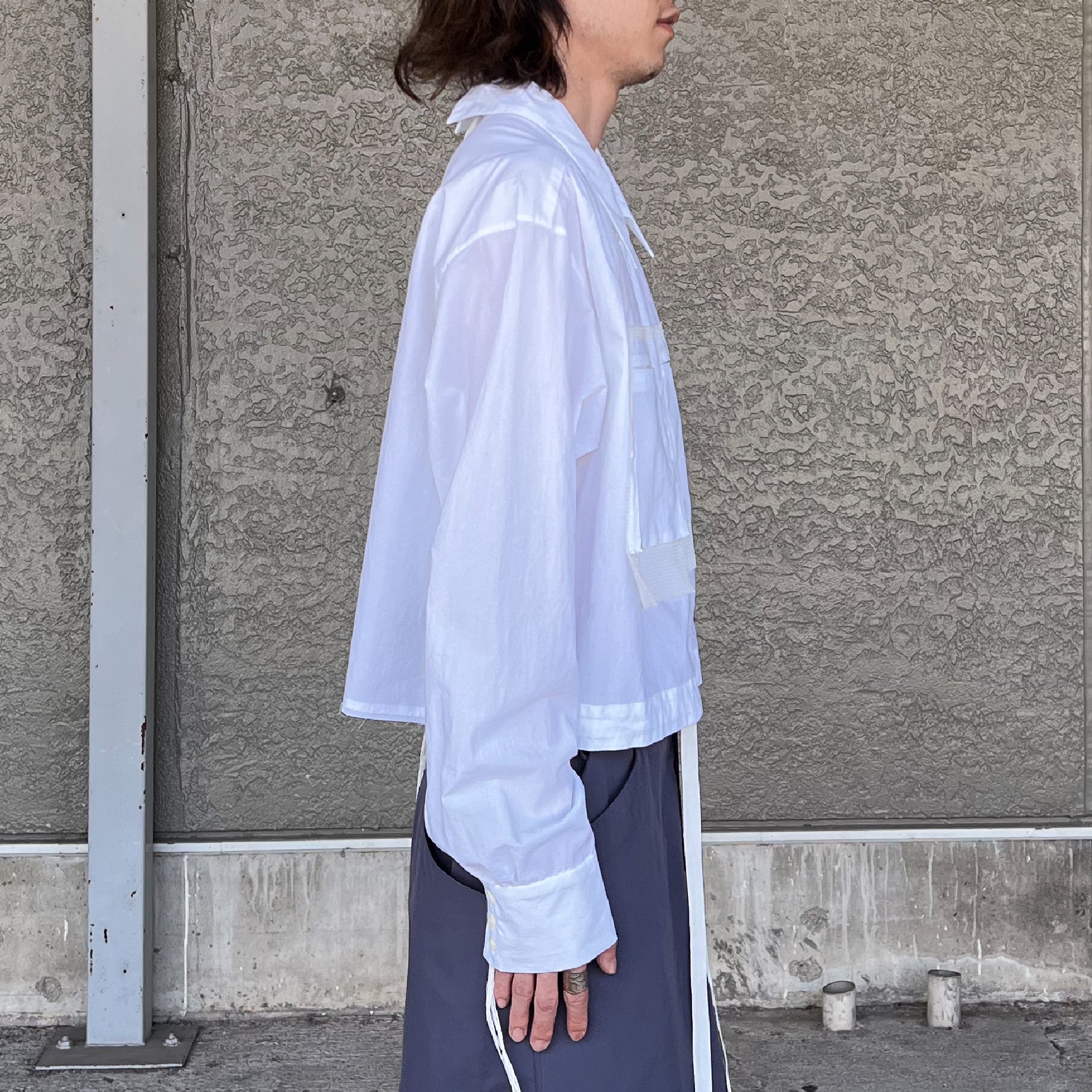 SEPARATE SHIRTS BLOUSON（WHITE）