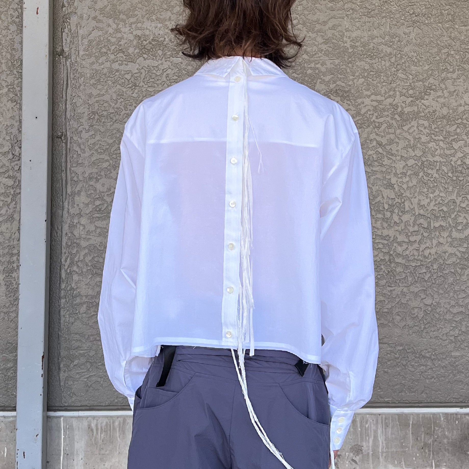 SEPARATE SHIRTS BLOUSON（WHITE）