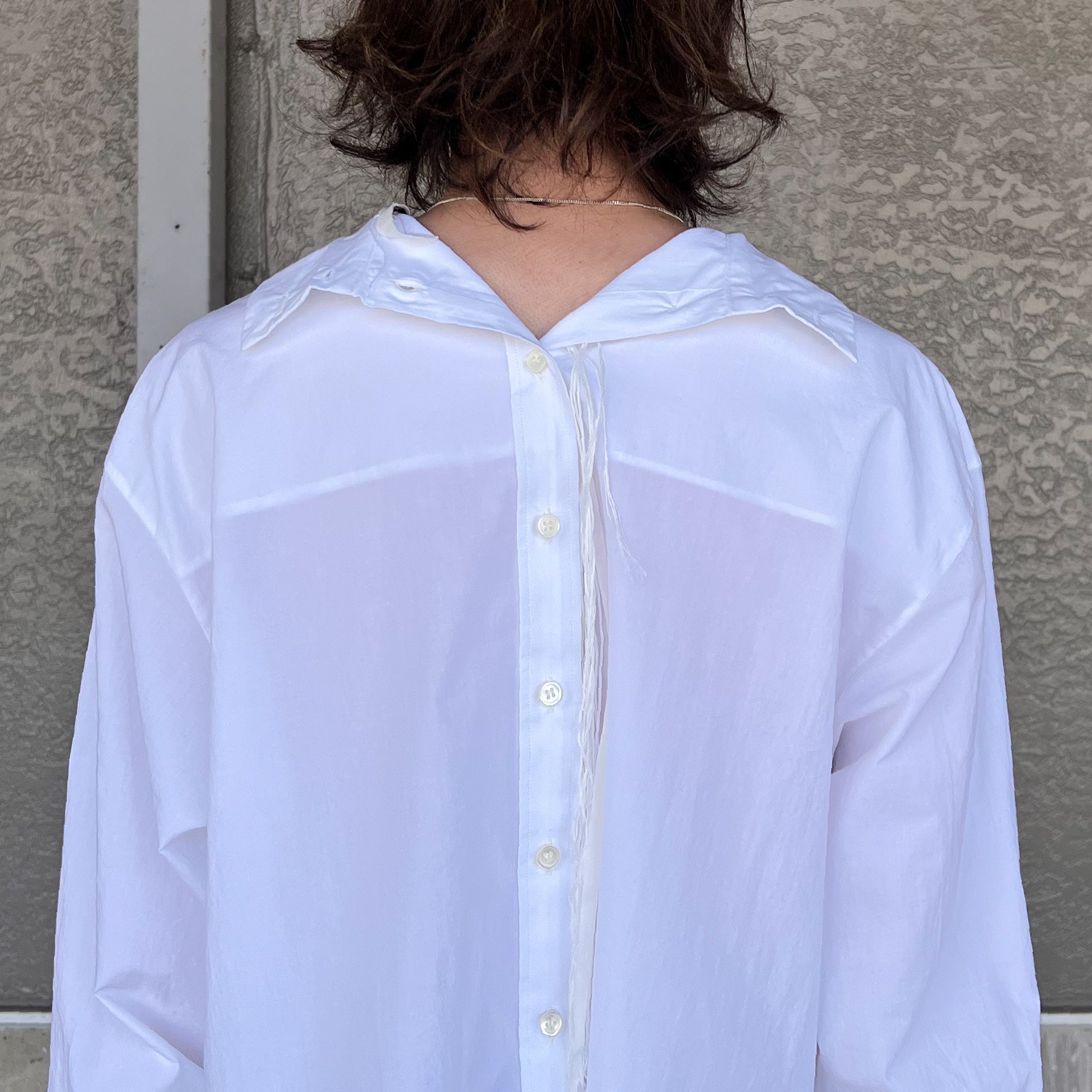 SEPARATE SHIRTS BLOUSON（WHITE）