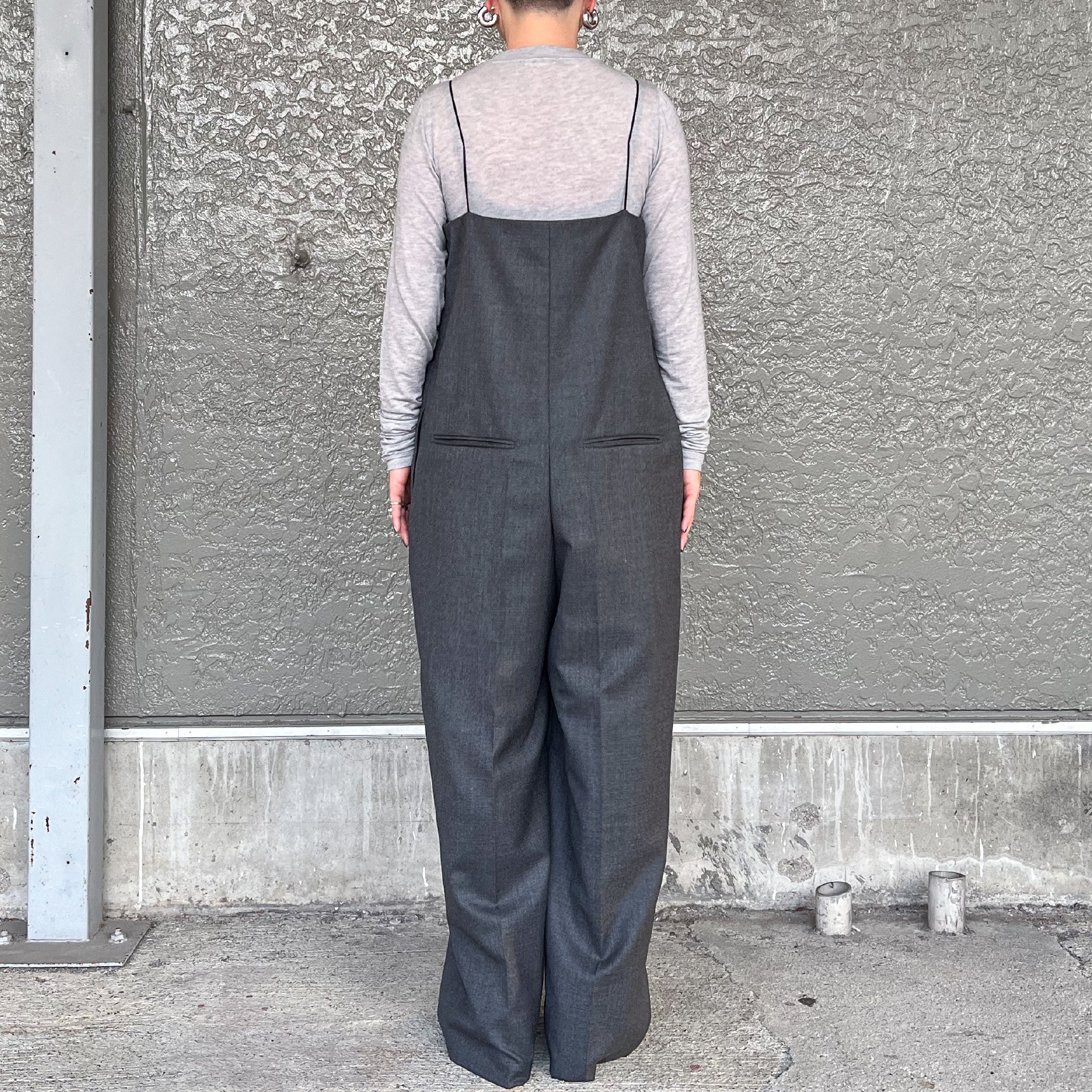 WOOL SAXONY ALL IN ONE（CHARCOAL GRAY）