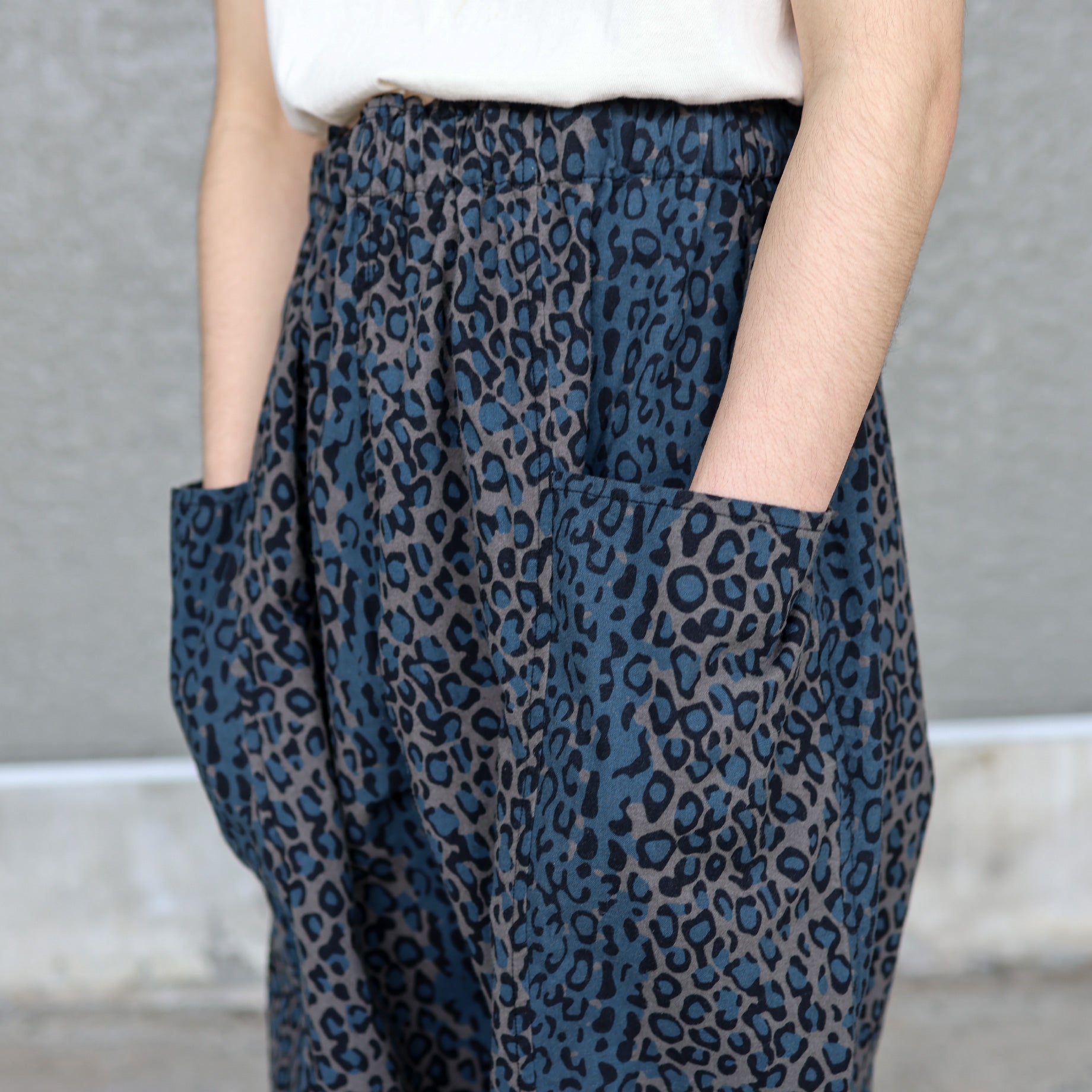 ARMY STRING PANT - FLANNEL PT.（LEOPARD）