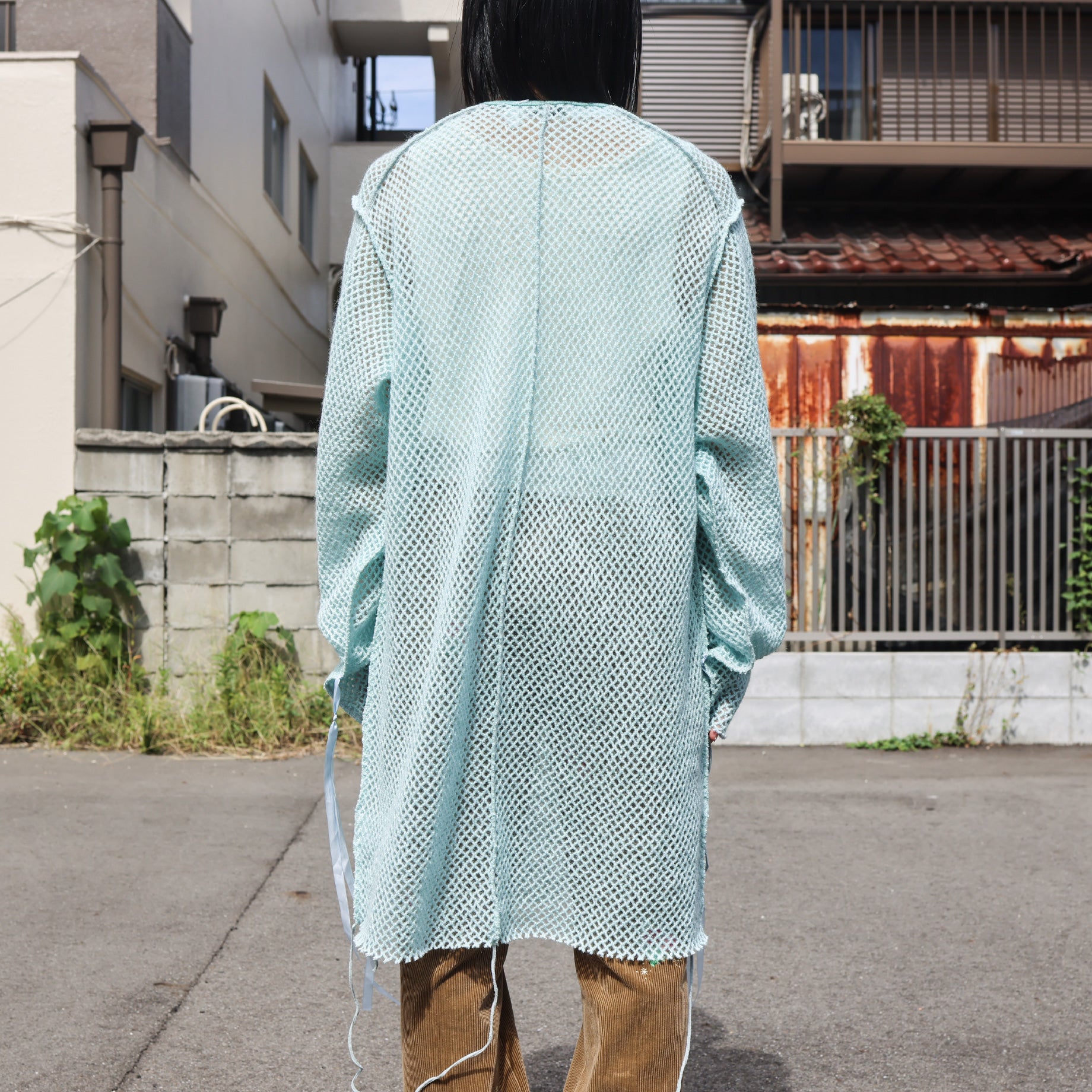 MOHAIR LONG SLEEVE（SAX）