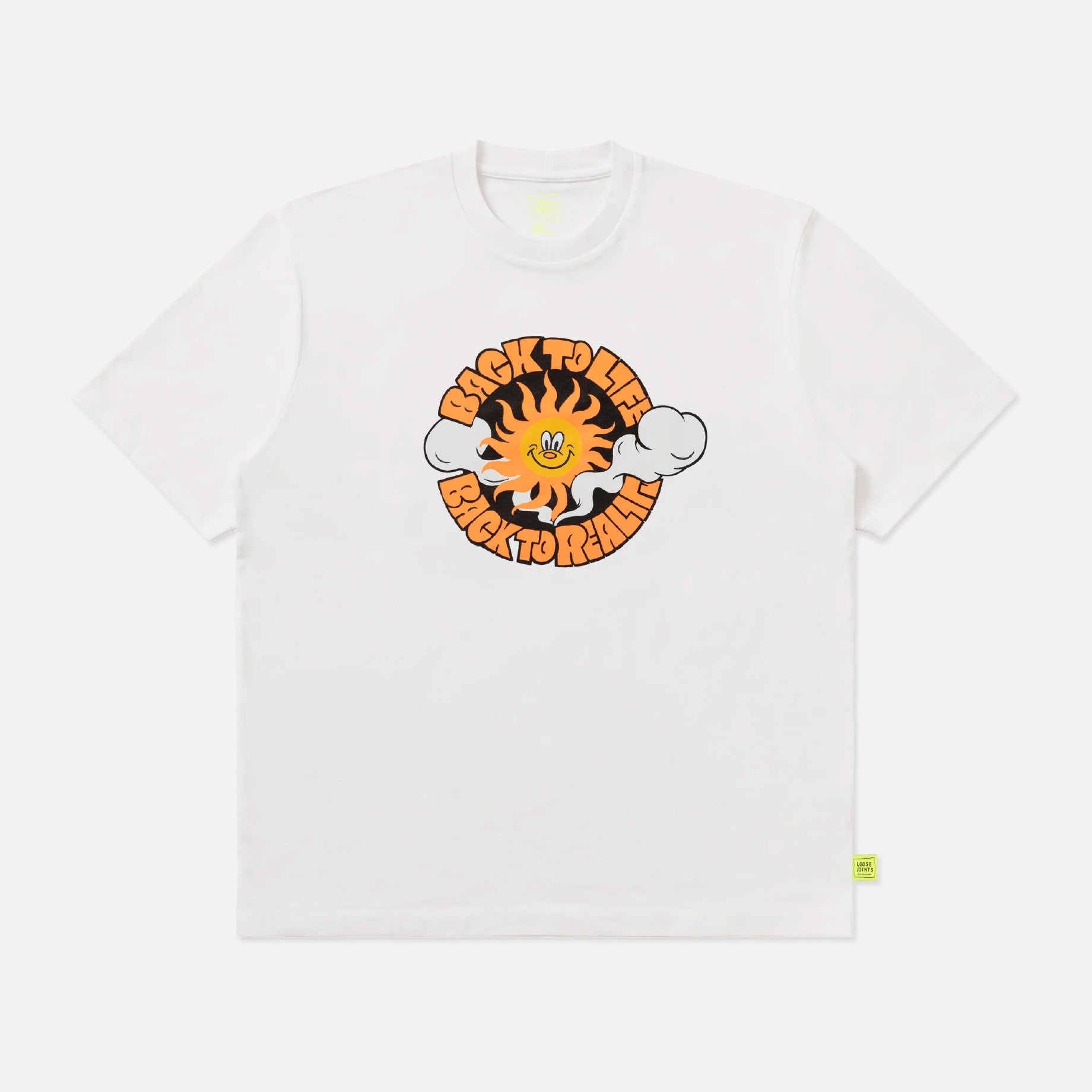 DEADKEBAB - 'SUN' S/S TEE（WHITE）