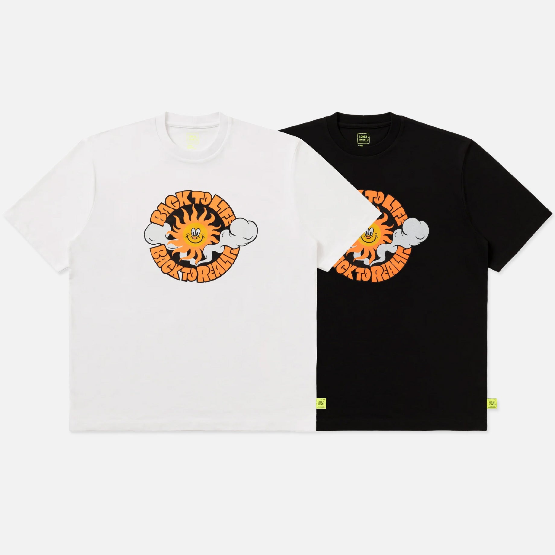 DEADKEBAB - 'SUN' S/S TEE（WHITE）