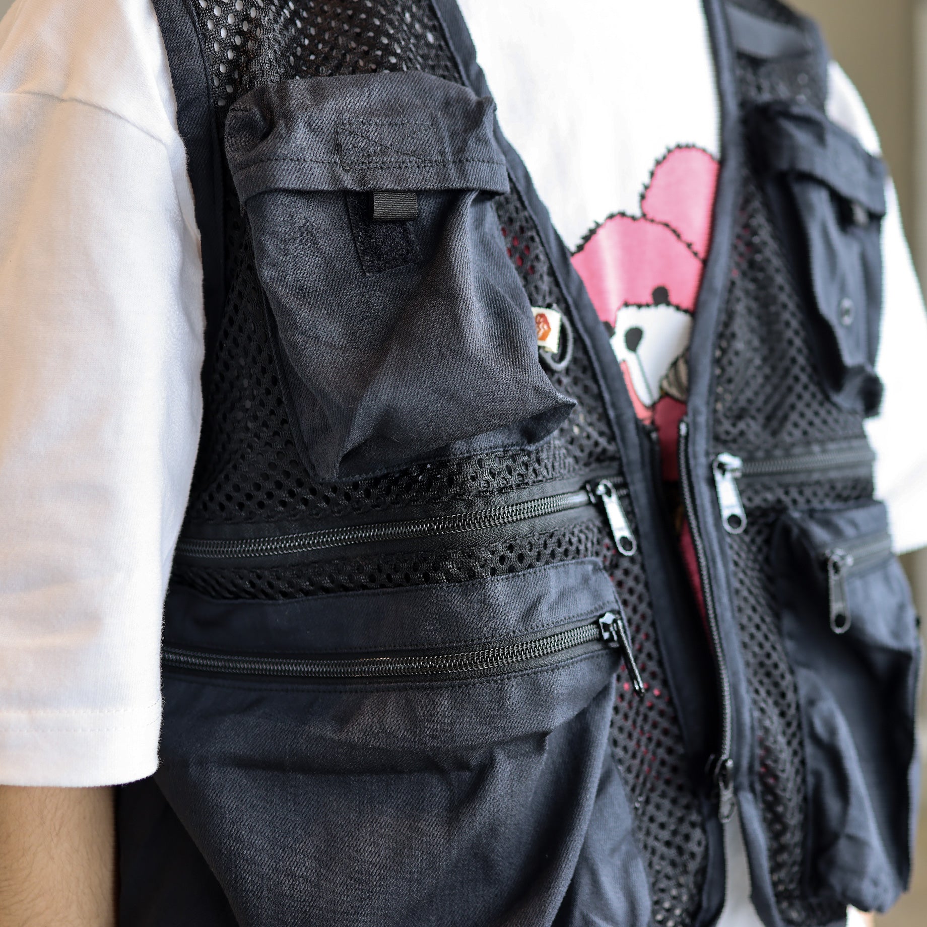 半額SALE☆ マウンテンリサーチ MTR3440 Phishing Vest NAVY | www