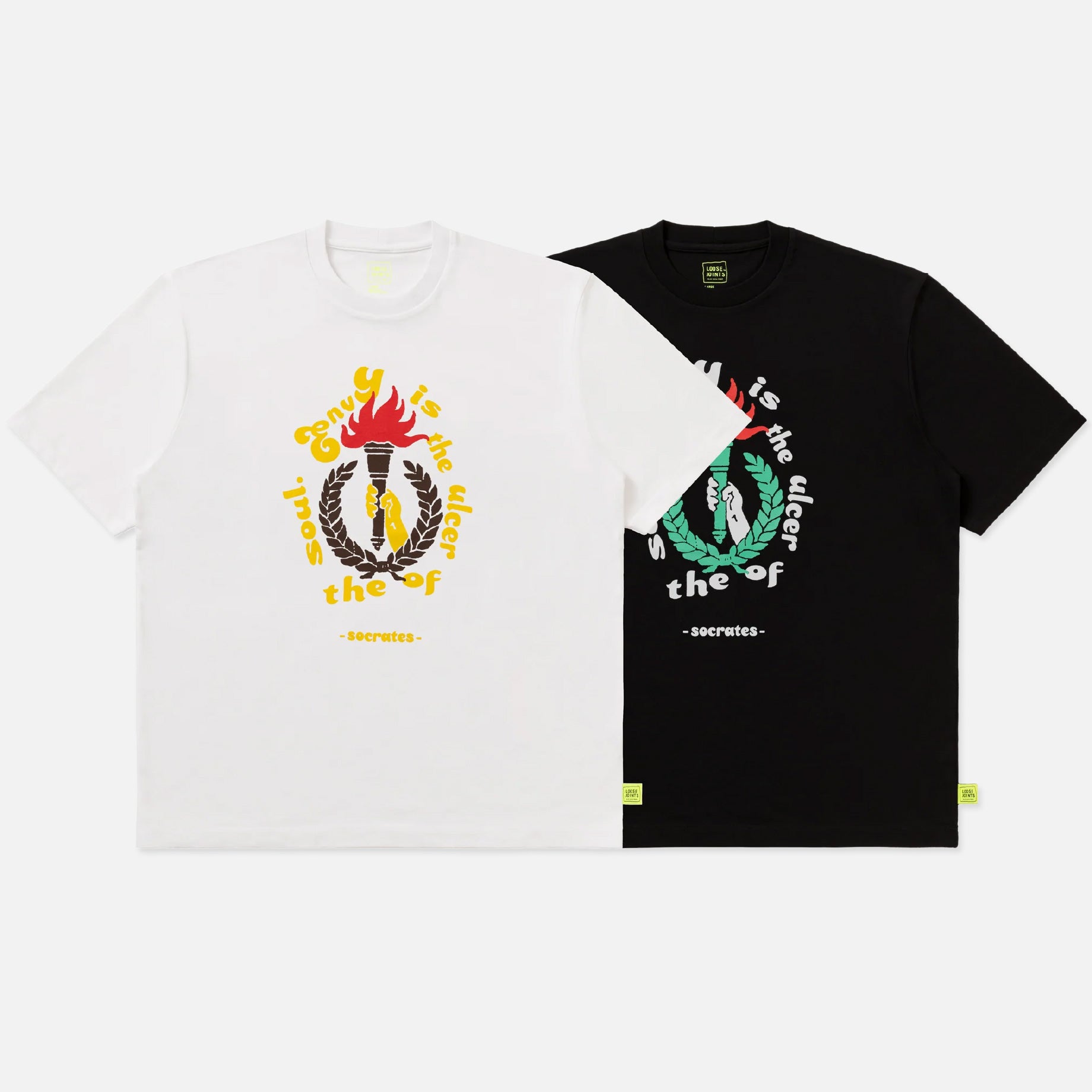 TURTLEHEADS - 'ENVY IS THE UNCER OF THE SOUL.' S/S TEE（WHITE）