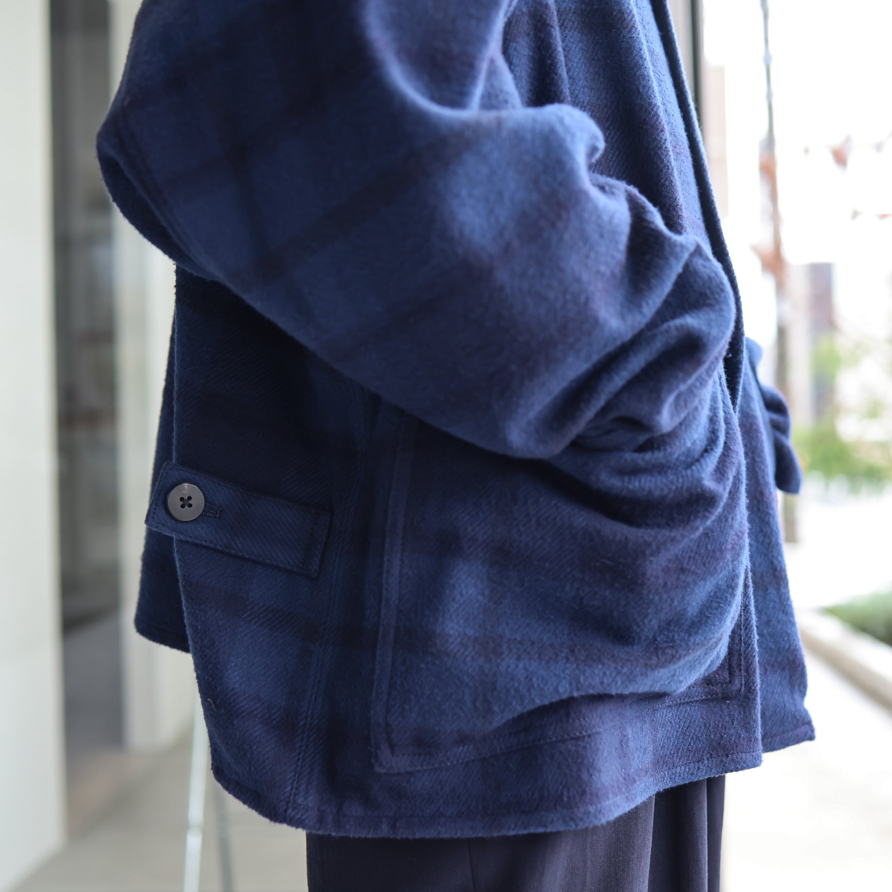 COVERALL JACKET（NAVY） – UNEVEN HUB STORE｜想像を超える、人とモノ