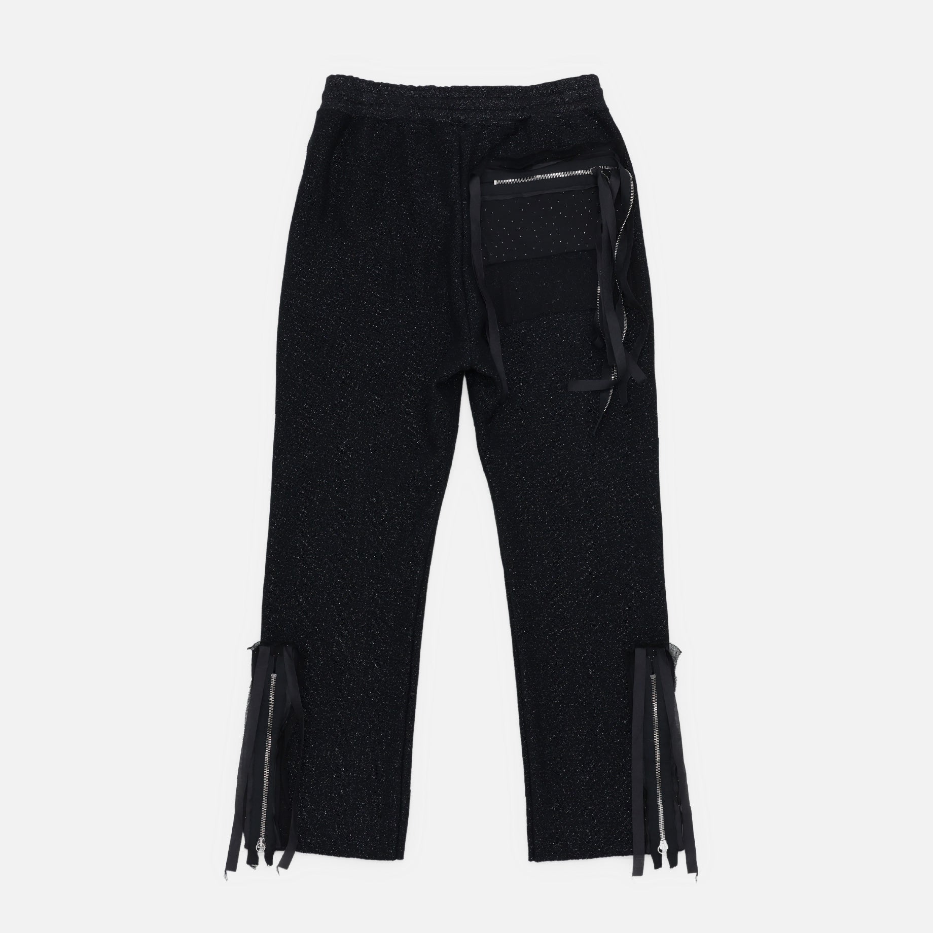 LAME SWEAT PANTS（BLACK） – UNEVEN HUB STORE｜想像を超える、人と