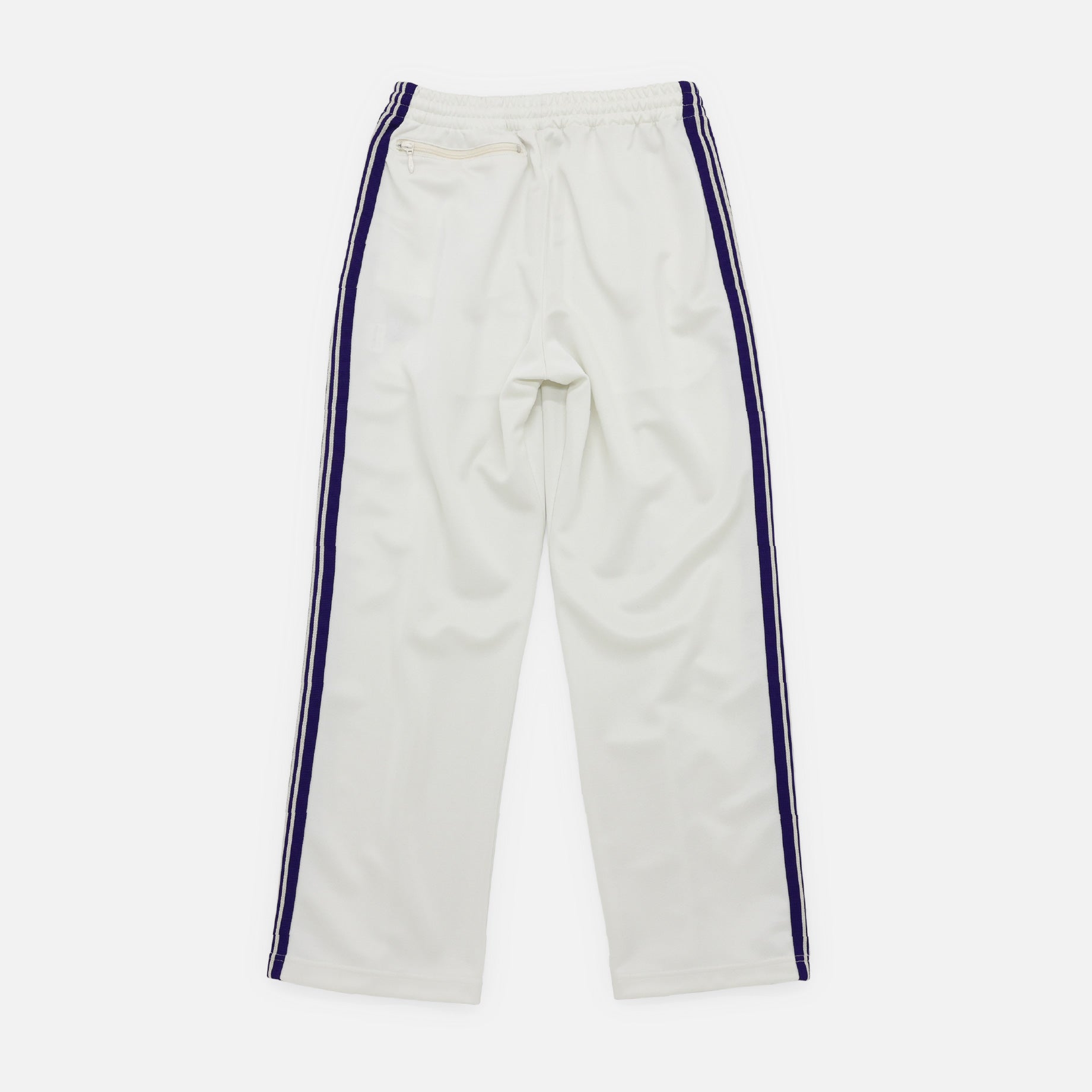 TRACK PANT - POLY SMOOTH（ICE WHITE）