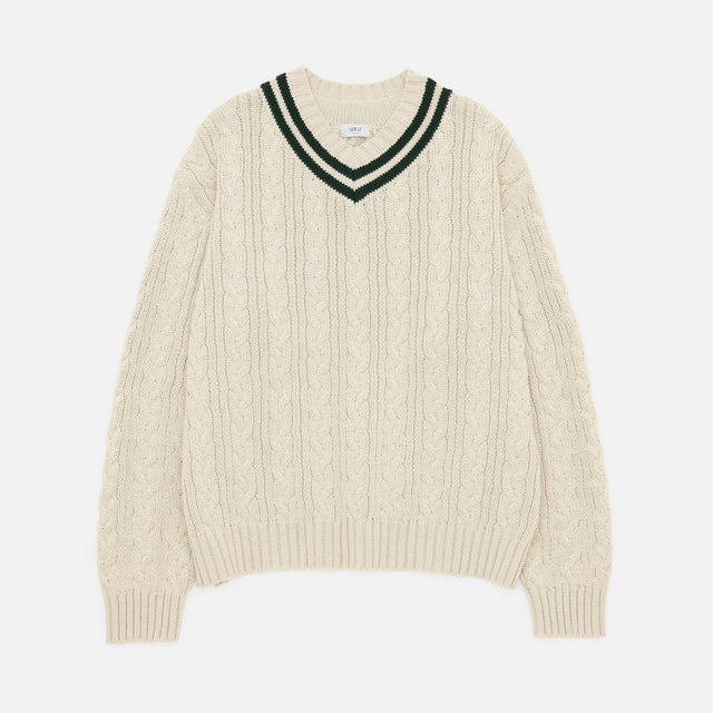 CHILDEN KNIT（IVORY × D.GREEN）